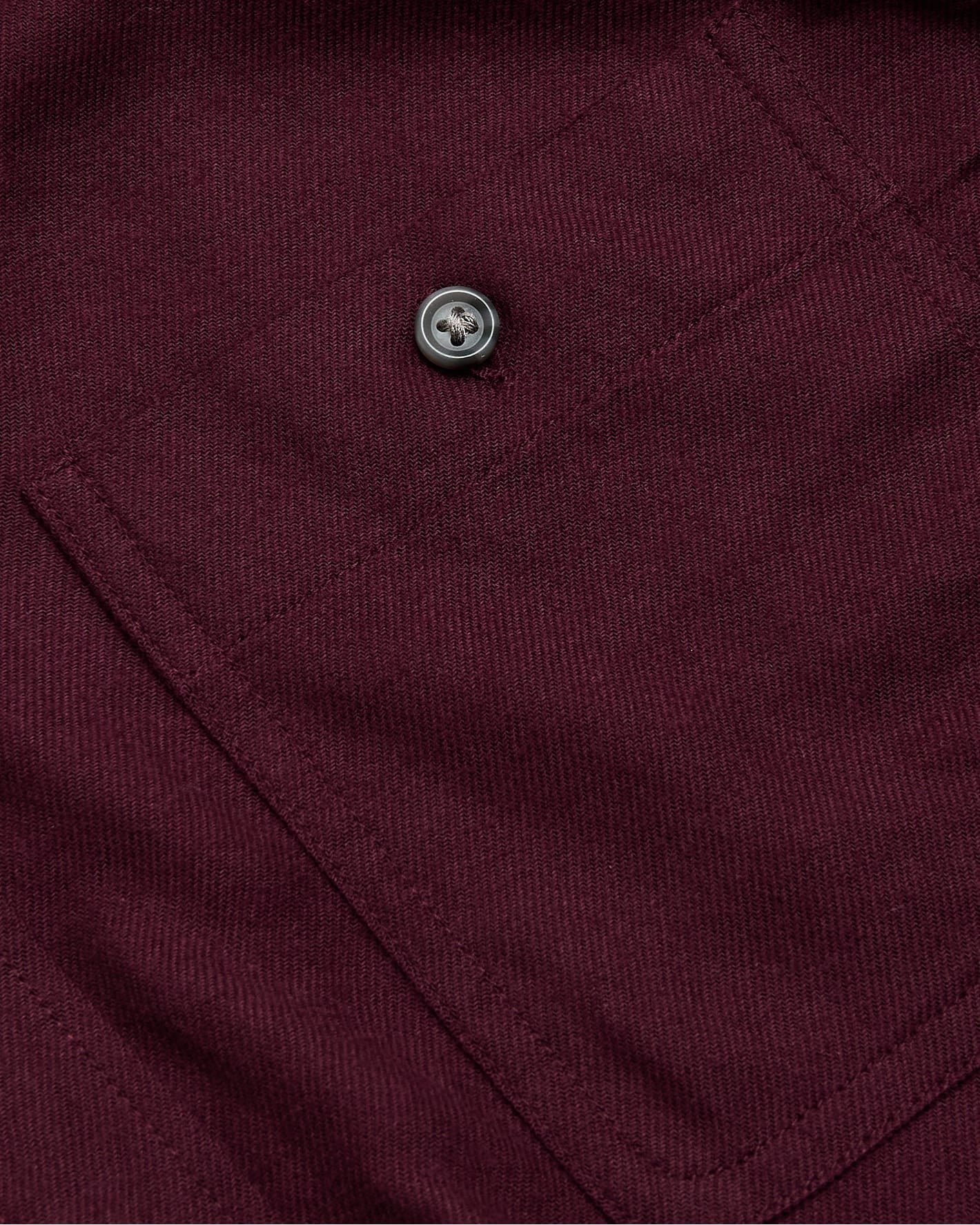 Aubergine Long Sleeve Flannel Shirt