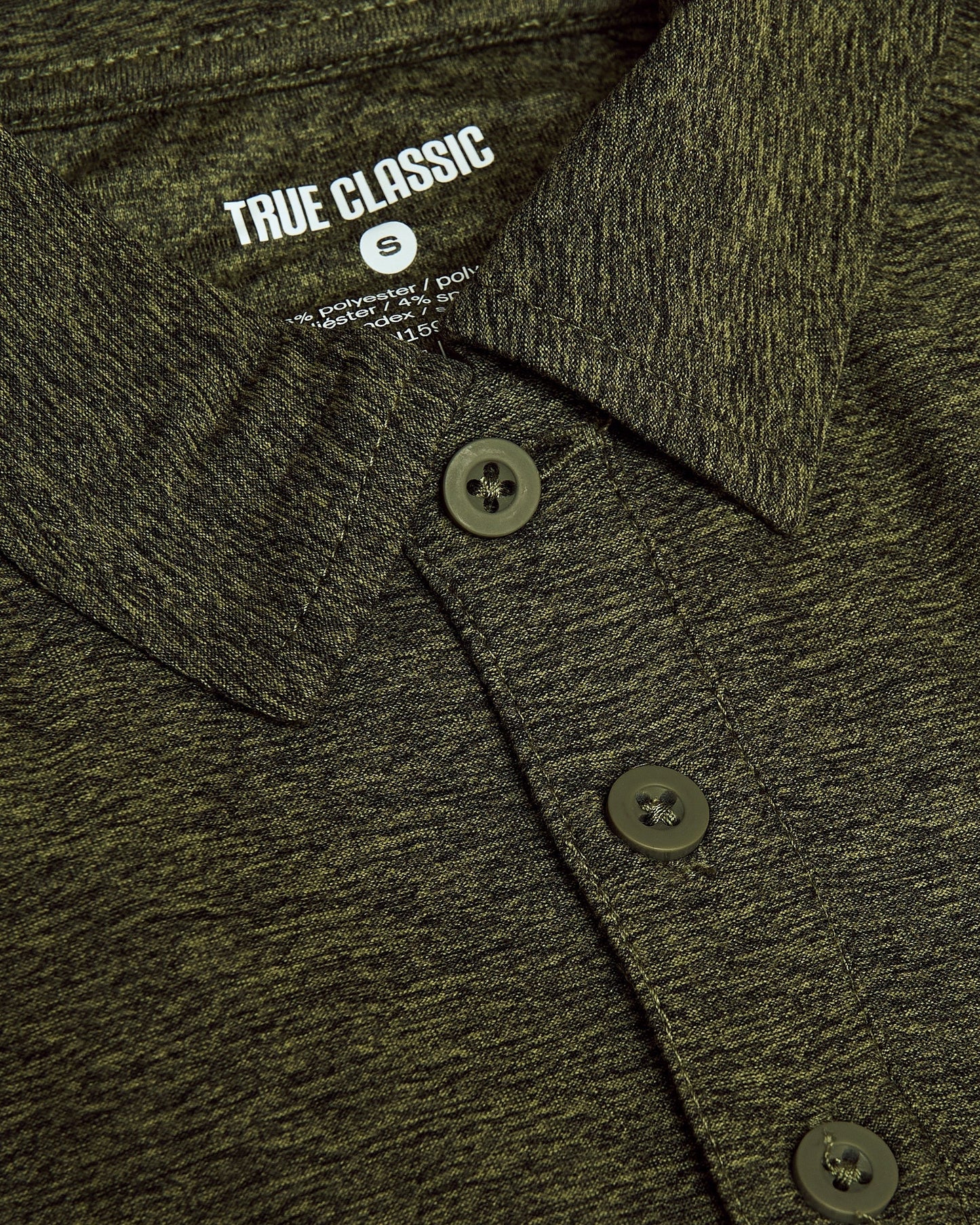 Dark Heather Pear Active Polo 2.0