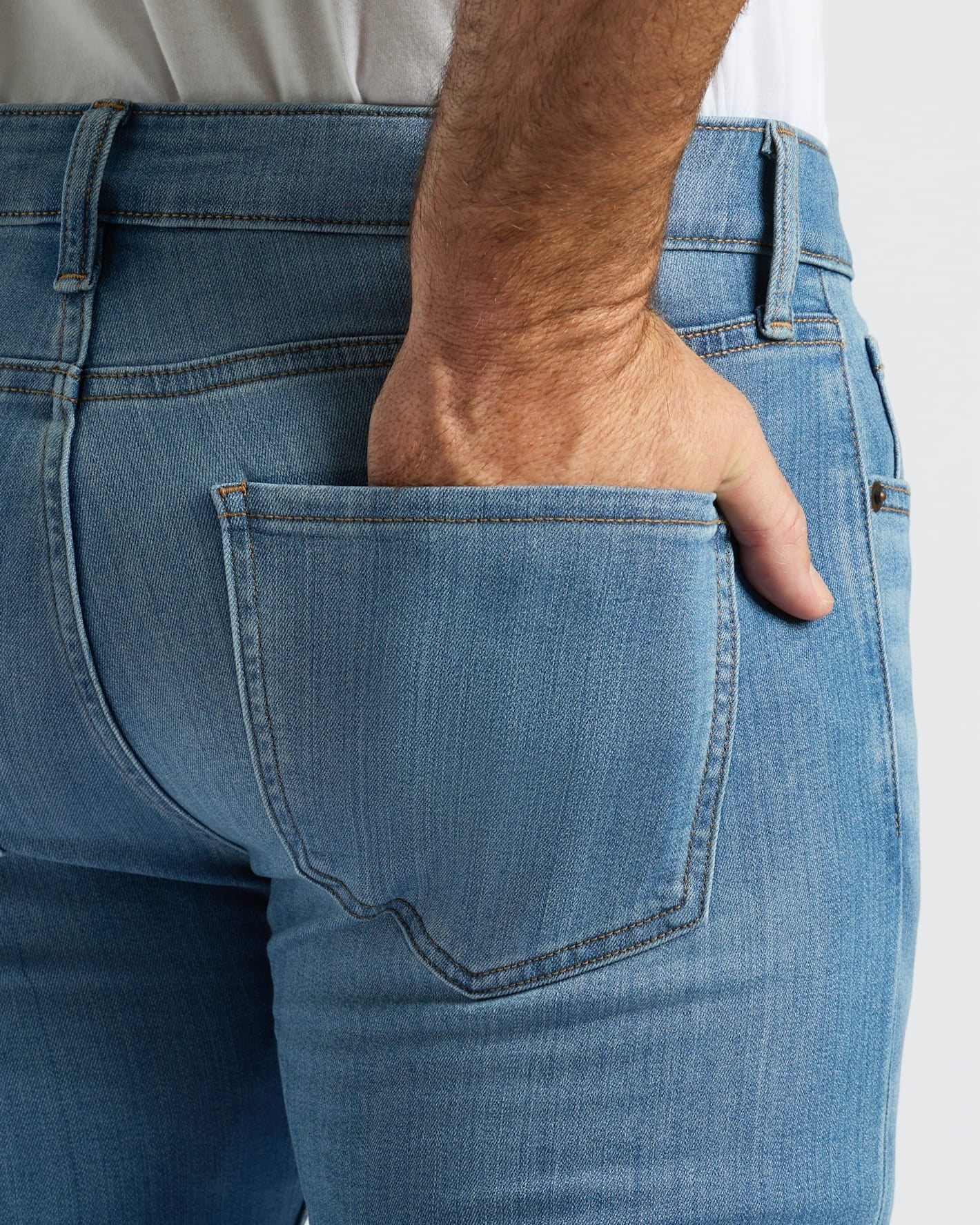 Medium Indigo Wash Slim Comfort Stretch Jeans