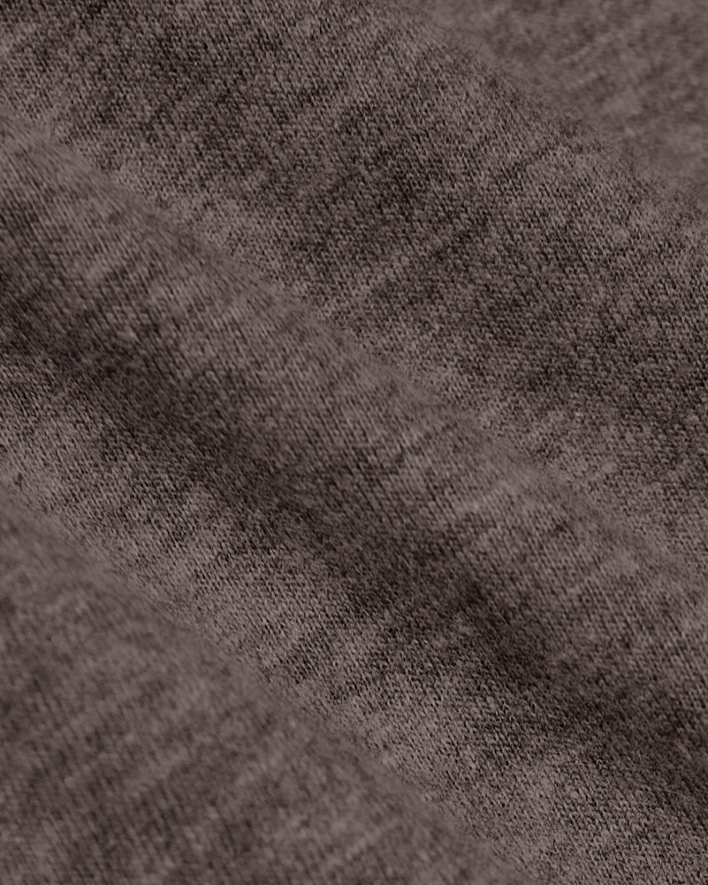 Heather Dark Oak Crew Neck T Shirt