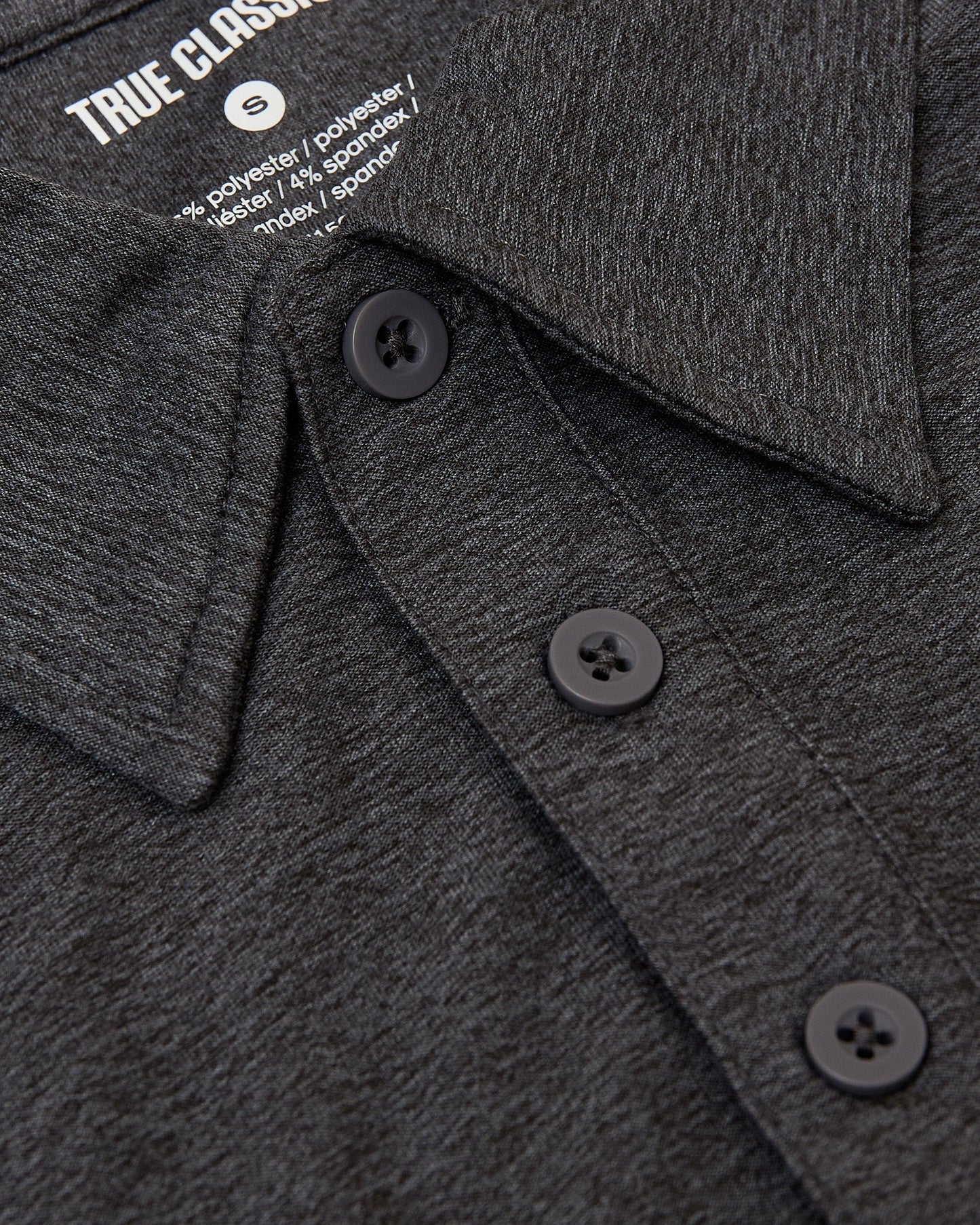 Dark Heather Tempest Active Polo 2.0