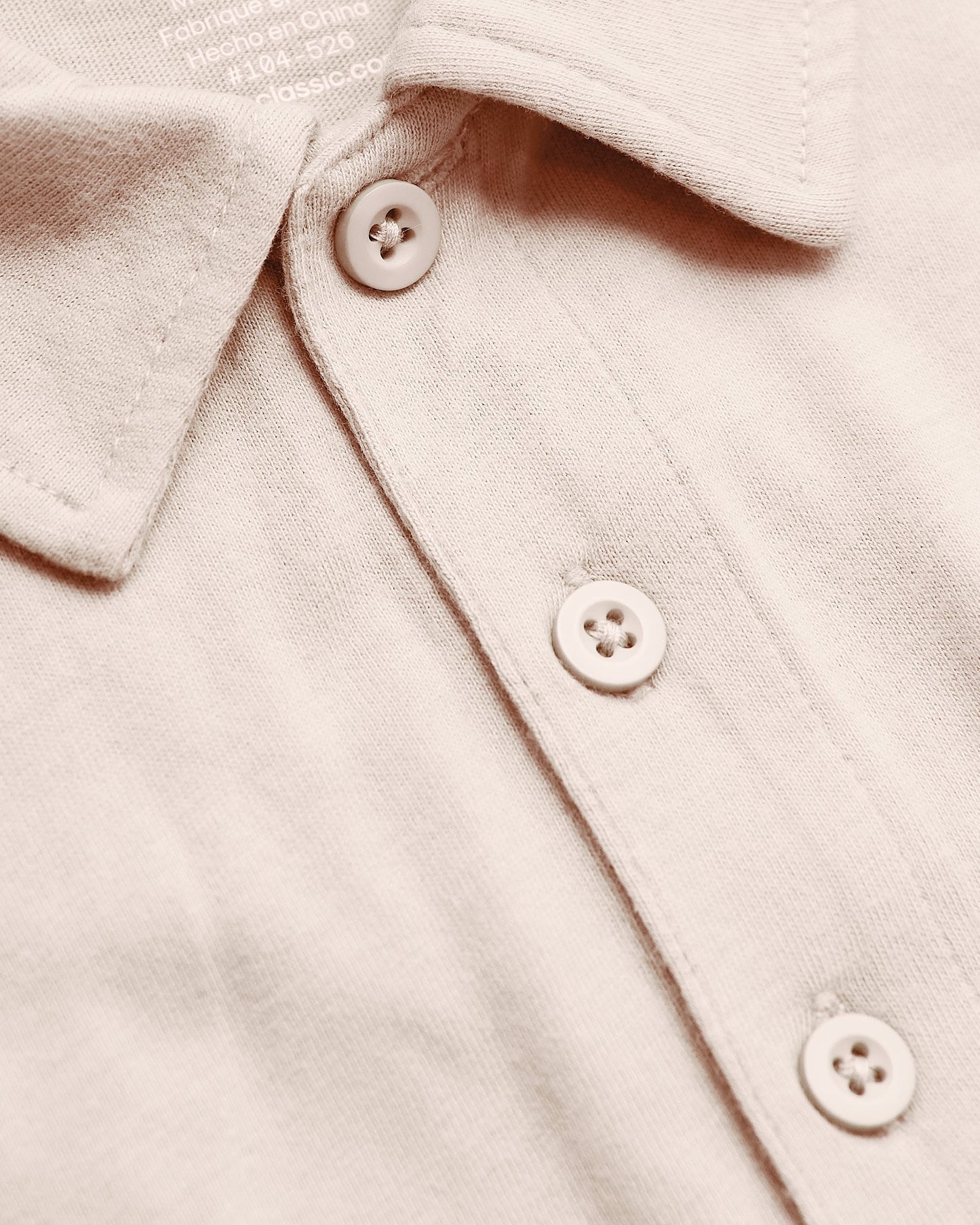 Coral Blush Classic Polo