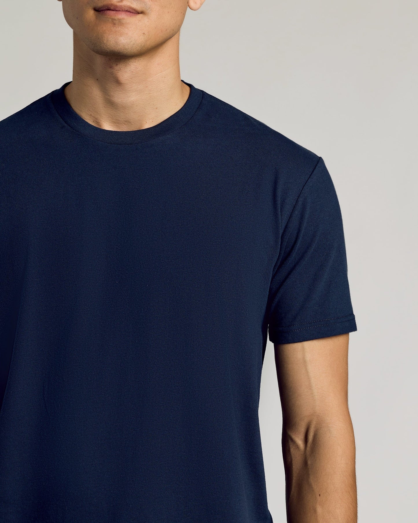 Wardrobe Curved Hem Classic Crew Neck 10-Pack