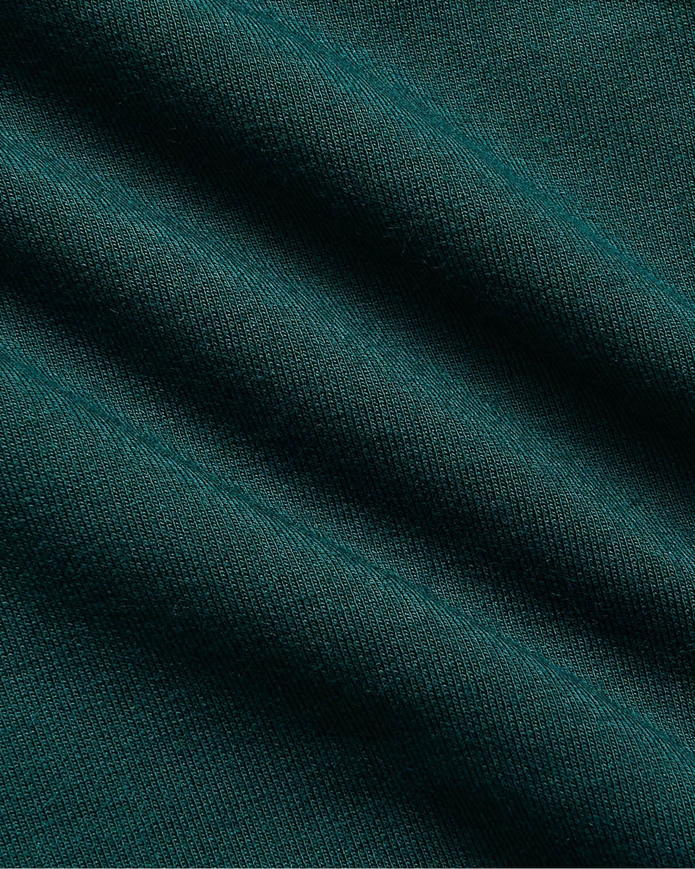 Womens Deep Emerald Slouch Pullover Crew