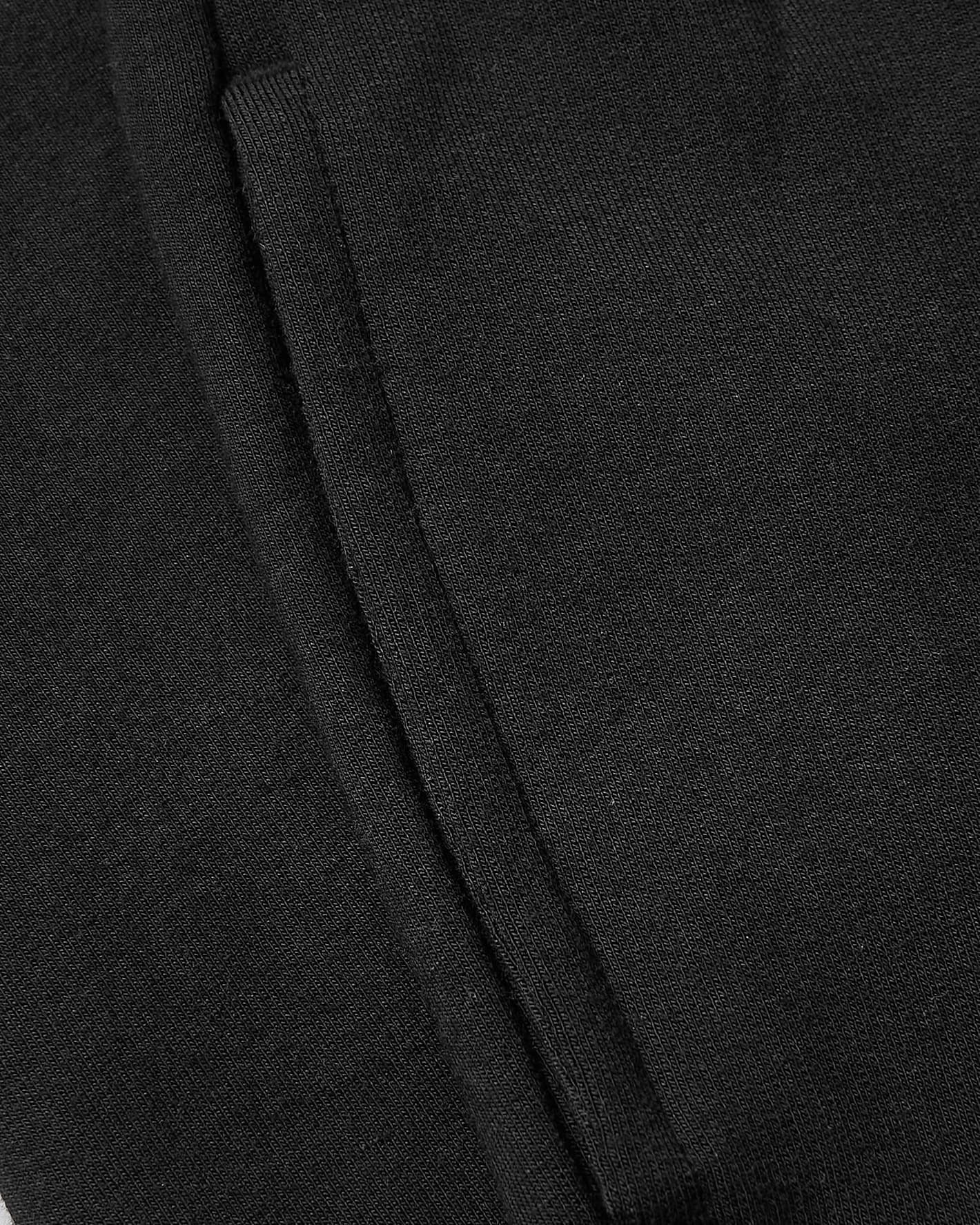 Girls Black & Dark Maroon Relaxed Joggers 2-Pack