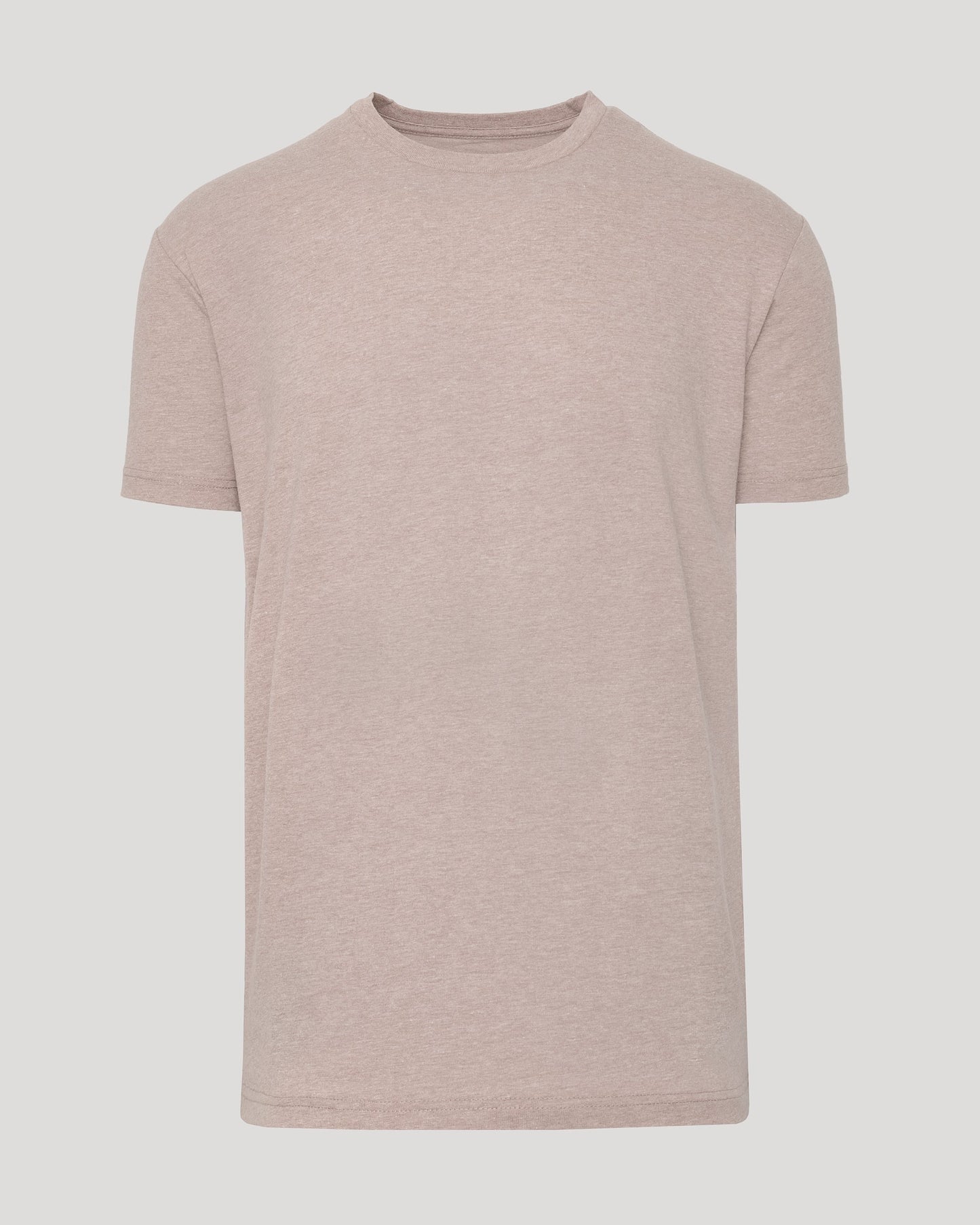 Light Heather Slate Mauve Classic Crew Neck