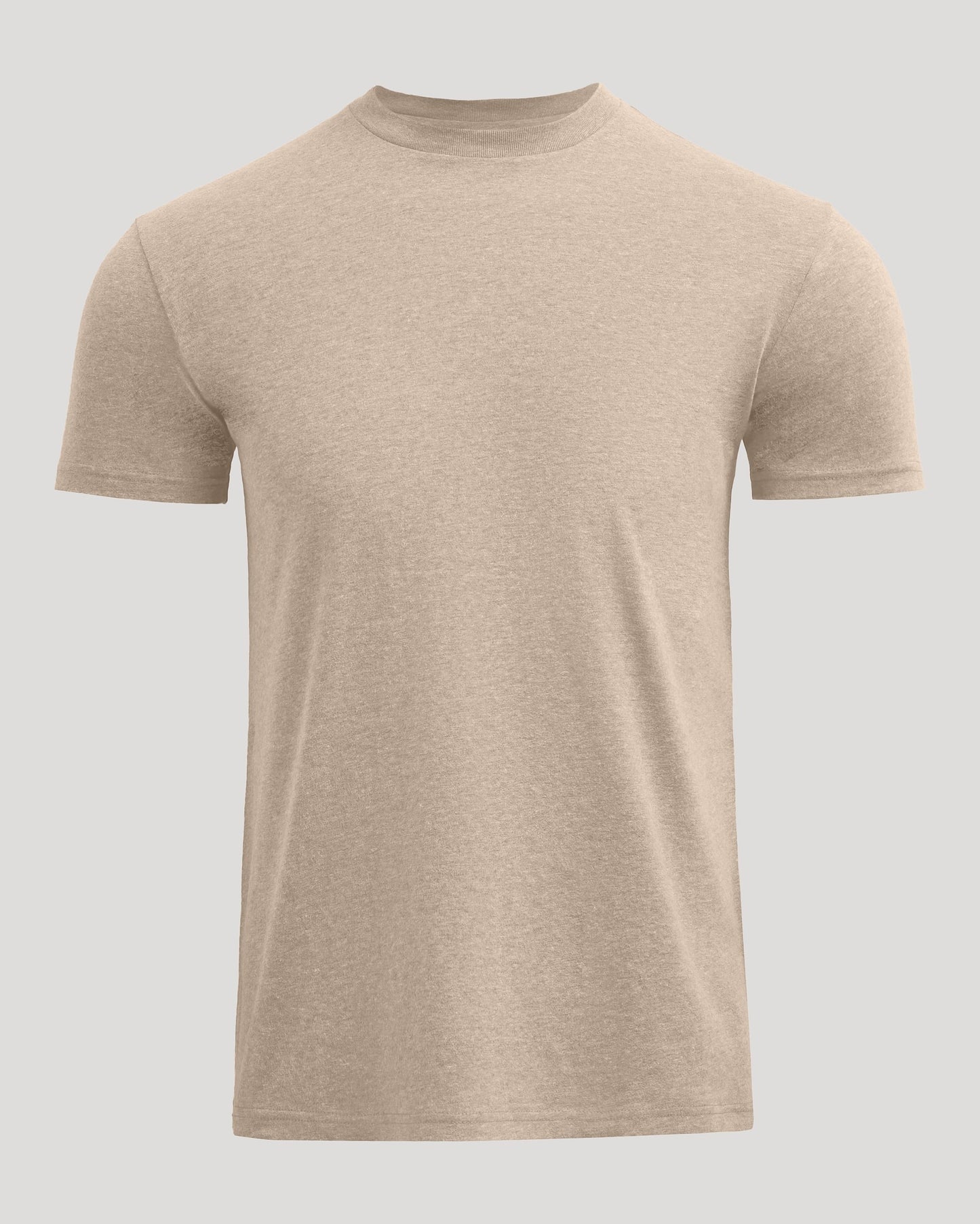 Heather Fennel Classic Crew Neck