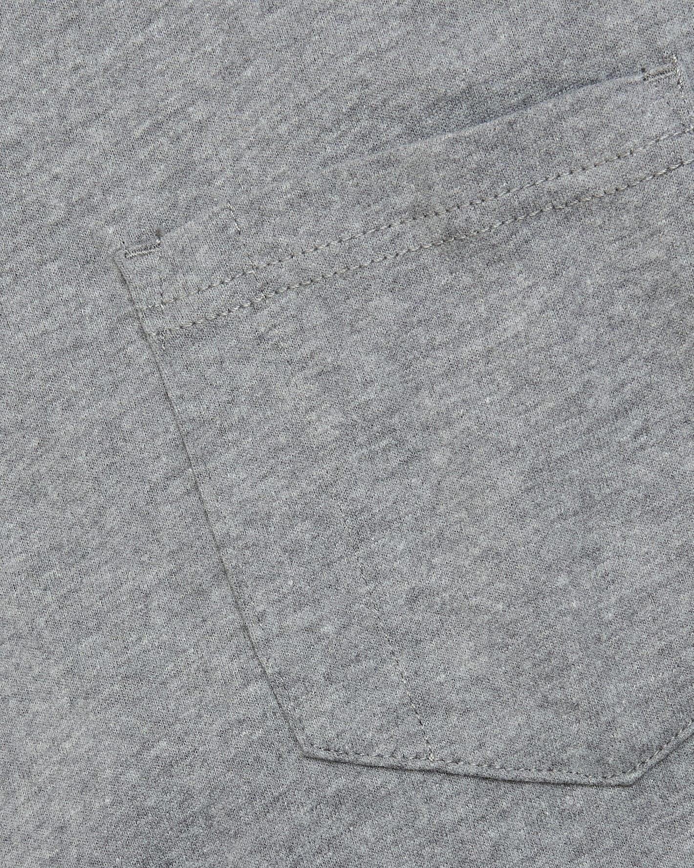 Heather Gray Heavyweight Pocket Crew