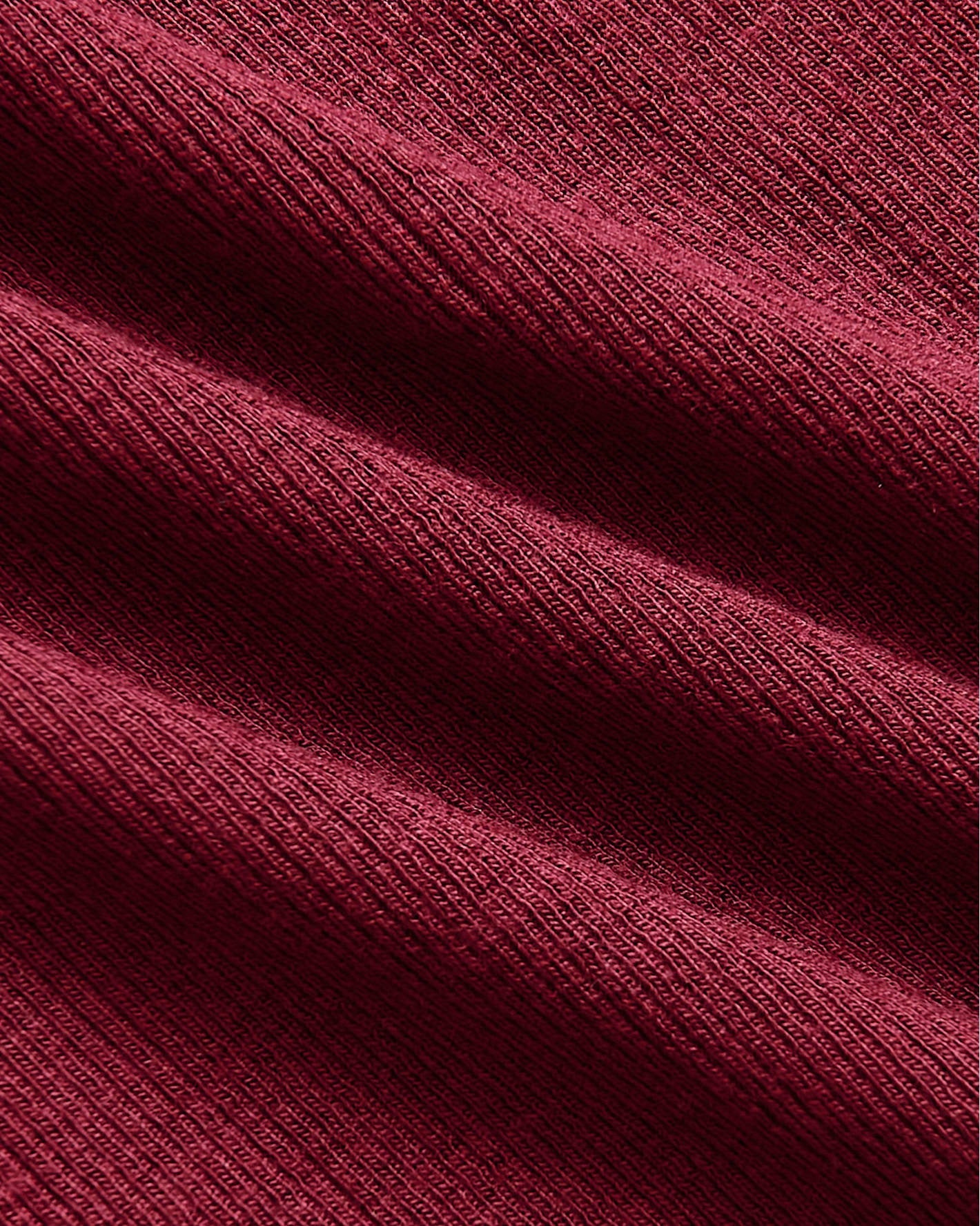 Womens Dark Maroon Ribbed High Neck Tank