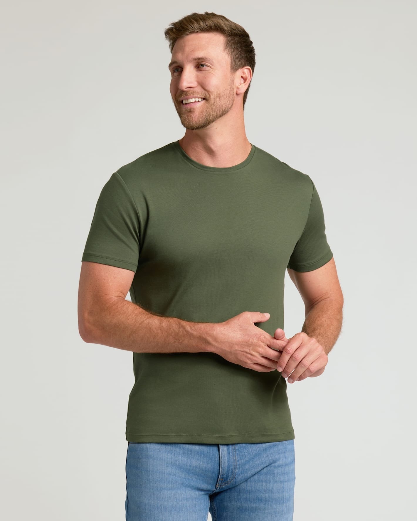 All Grove Pima Cotton Blend Crew 7-Pack
