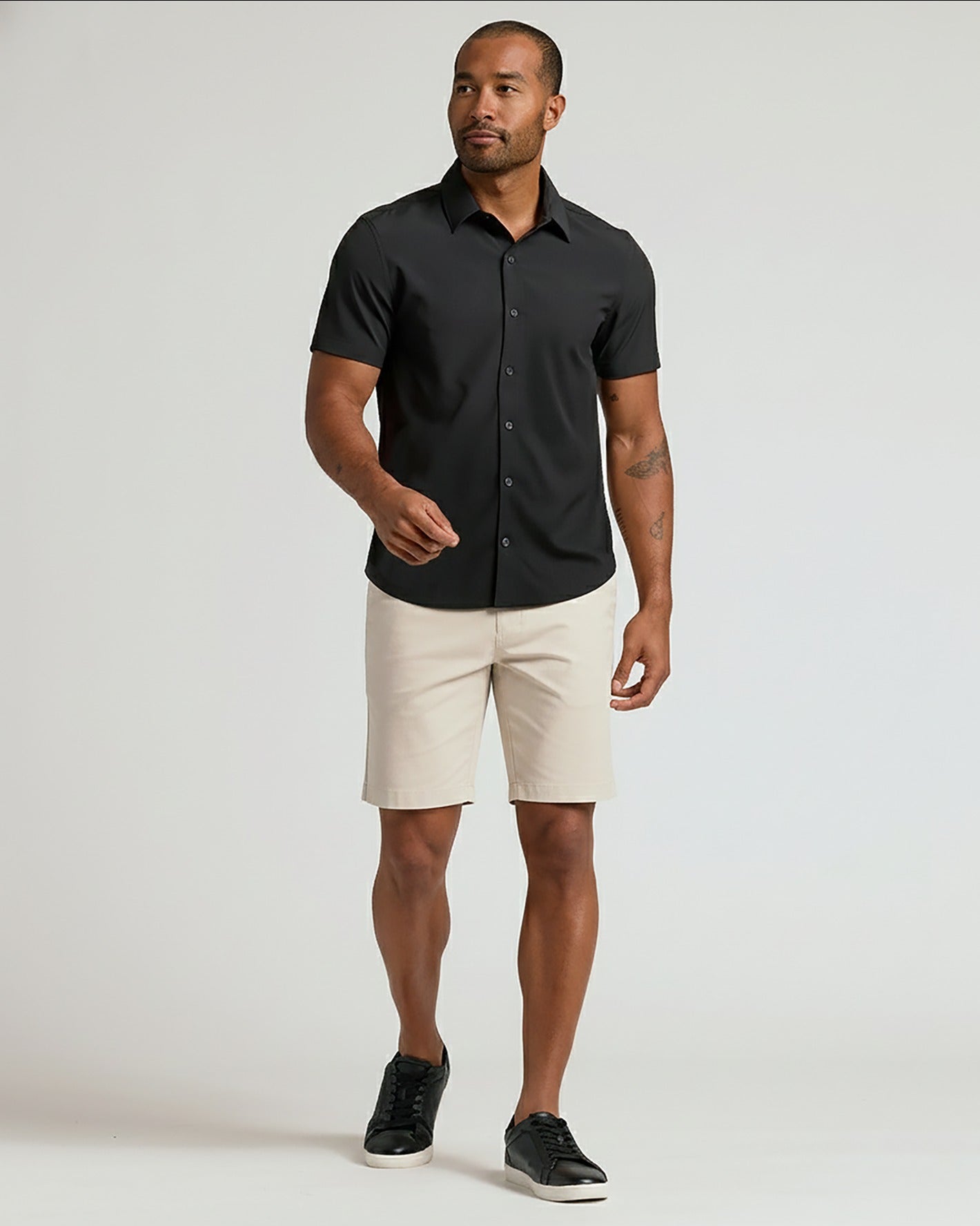 7" Sandstone & Navy Chino Shorts 2-Pack