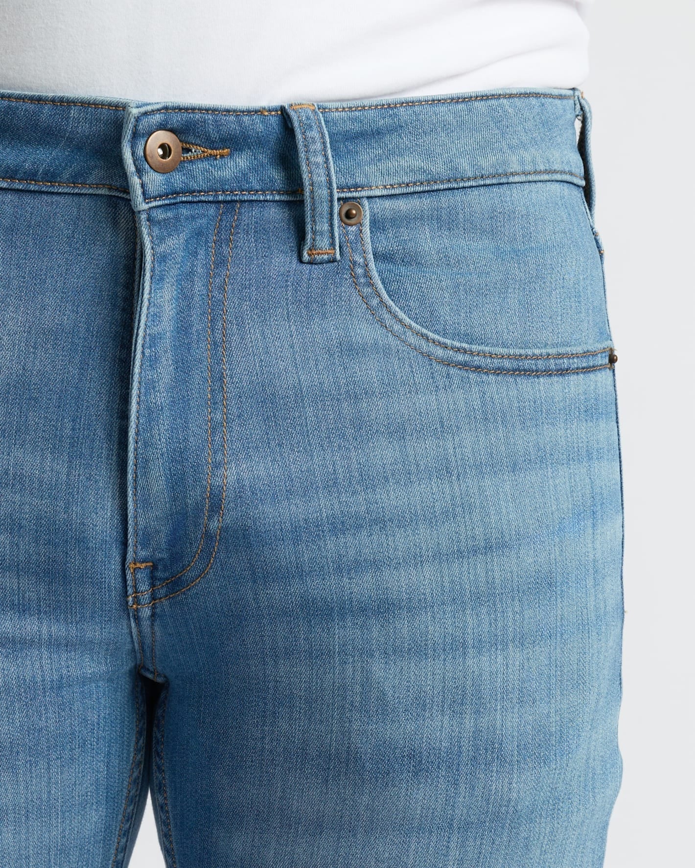 Medium Indigo Wash Slim Comfort Stretch Jeans