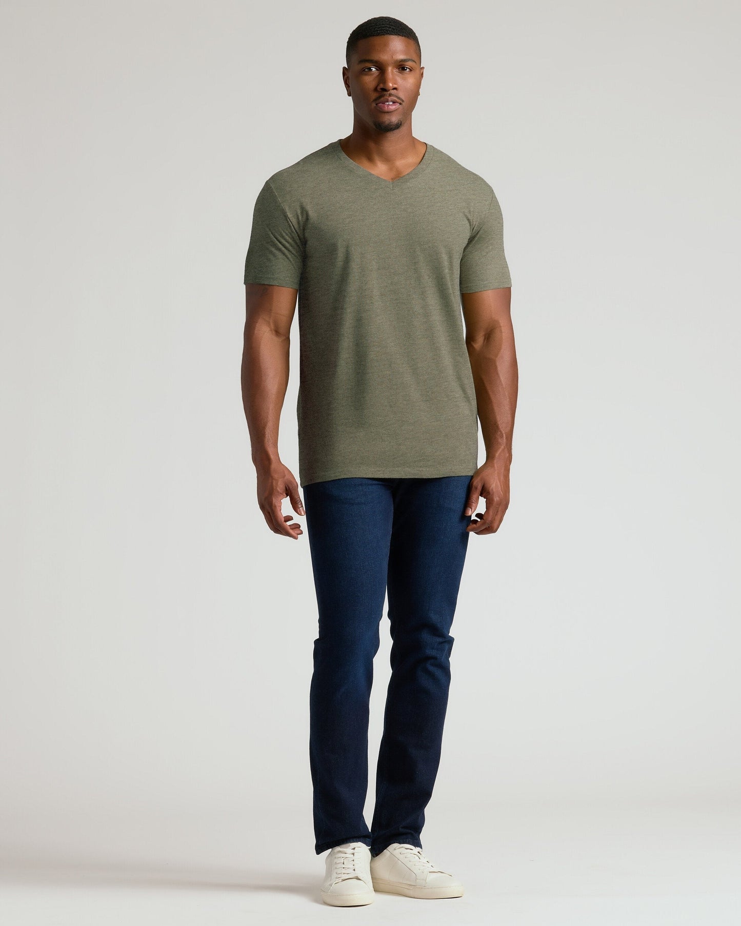 Short Sleeve Tall Classic V-Neck 3-Pack