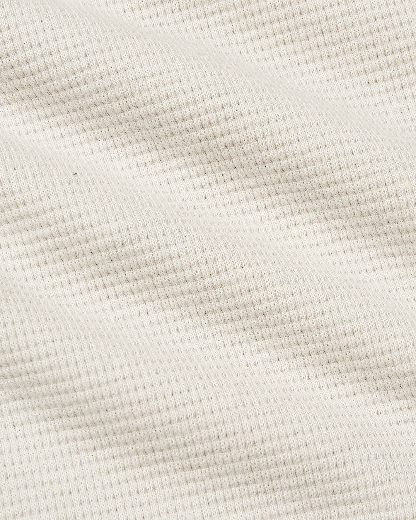 Womens Oatmeal Waffle Long Sleeve Henley & Waffle Leg Pant 2-Pack