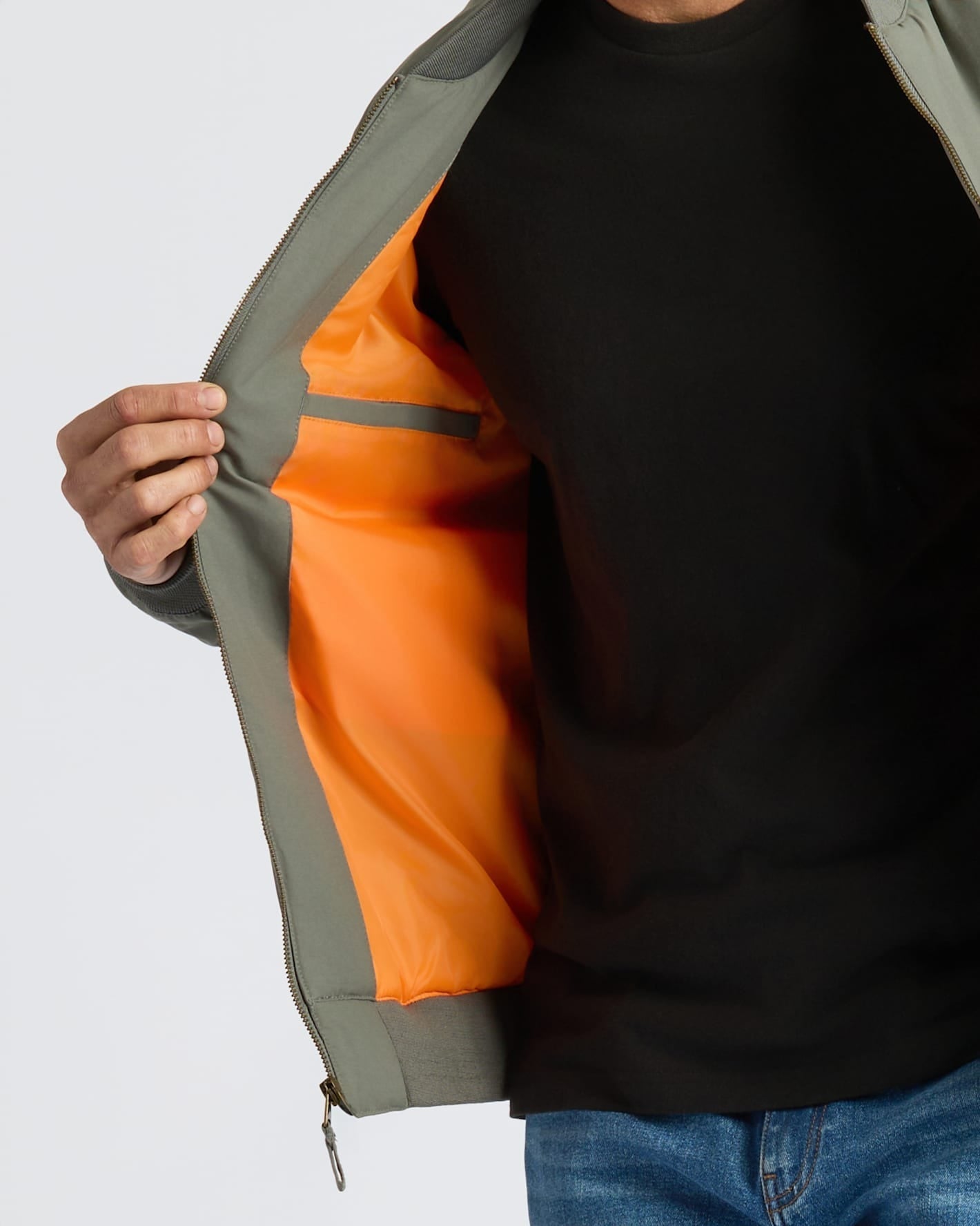 Carbon Bomber Jacket