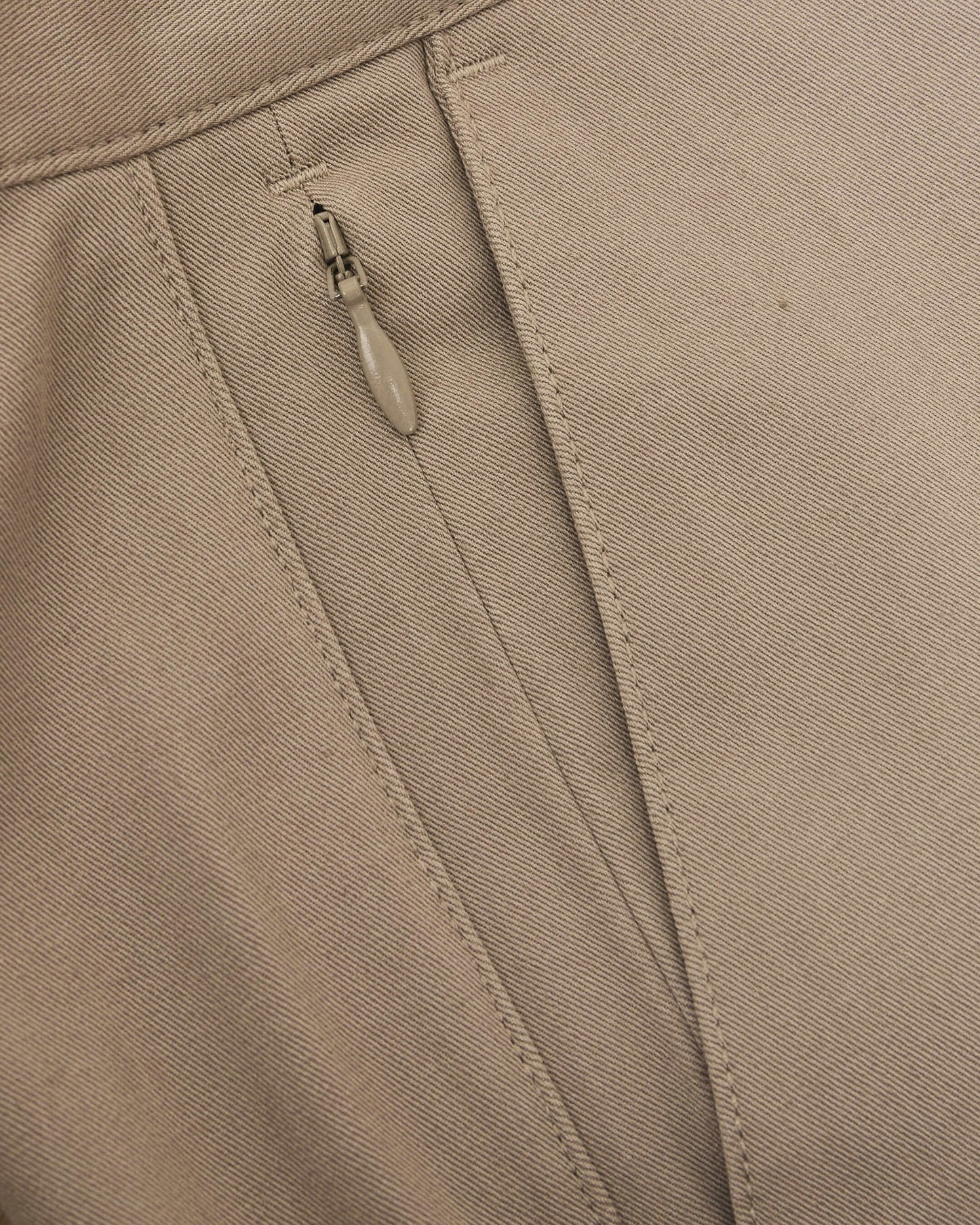 Khaki Twill Short