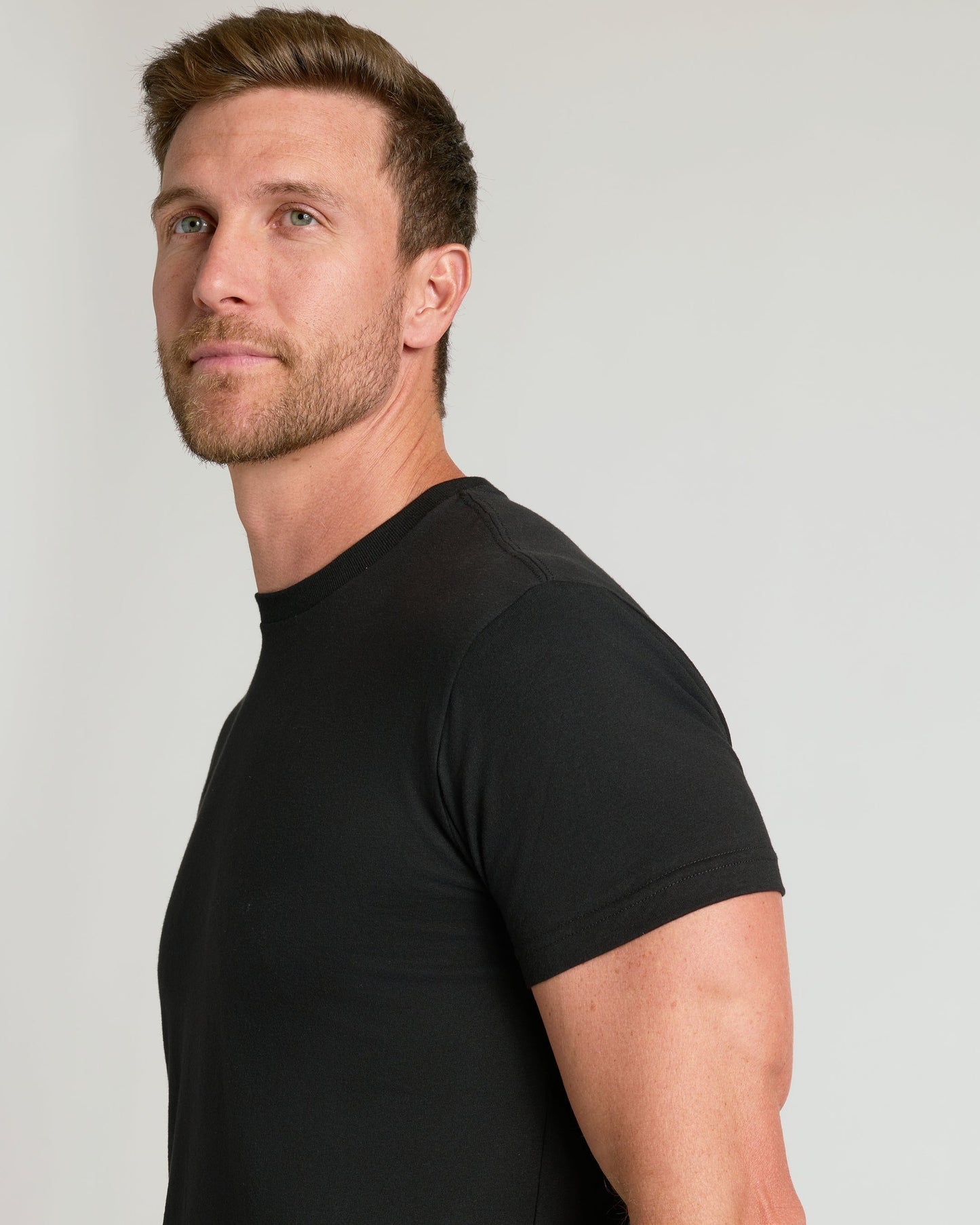 Black Classic Crew Neck 3-Pack
