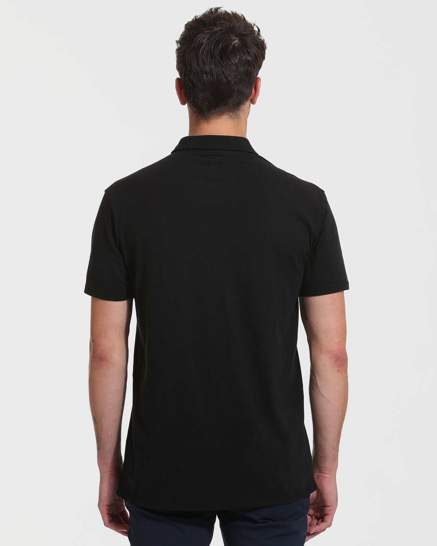All Black Tall Classic Polo 10-Pack