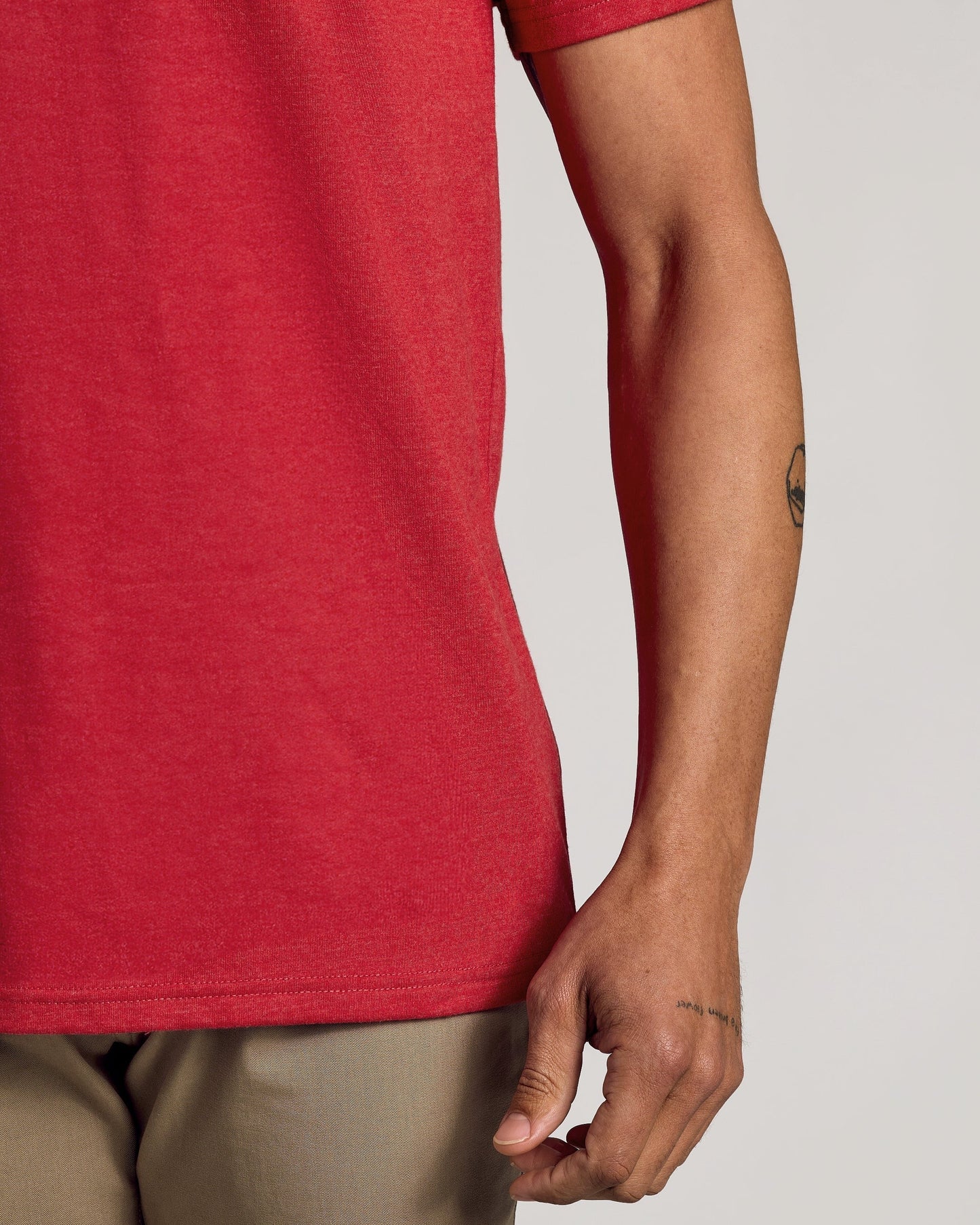 Dark Heather Lava Classic V-Neck