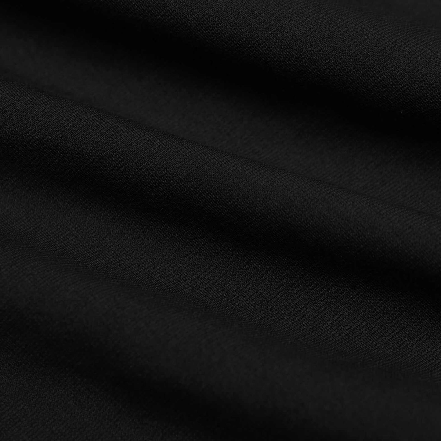 7" Black Comfort Knit Chino Shorts