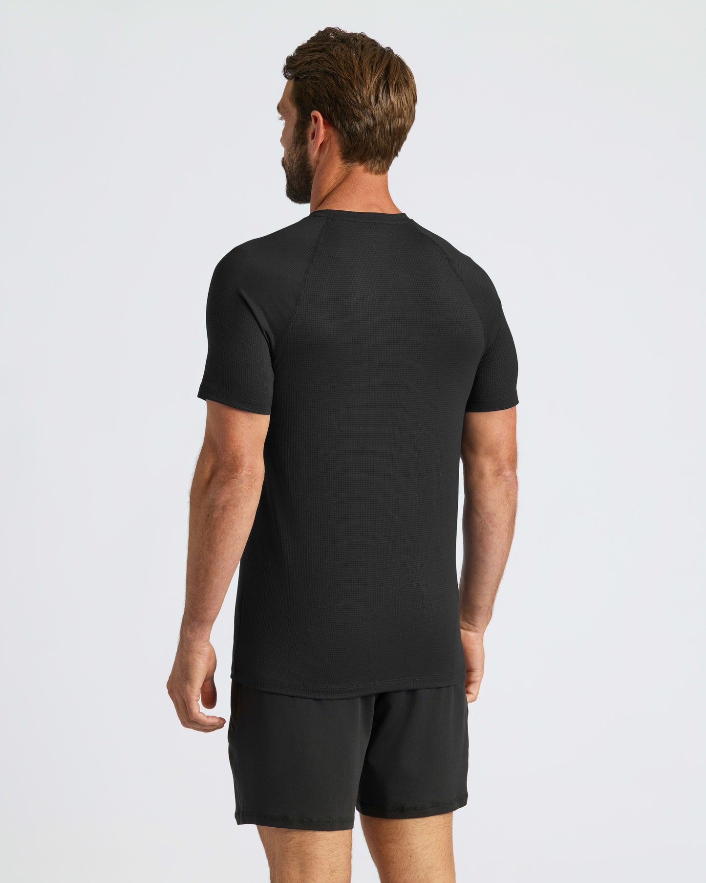 Black Active Mesh Crew 3-Pack