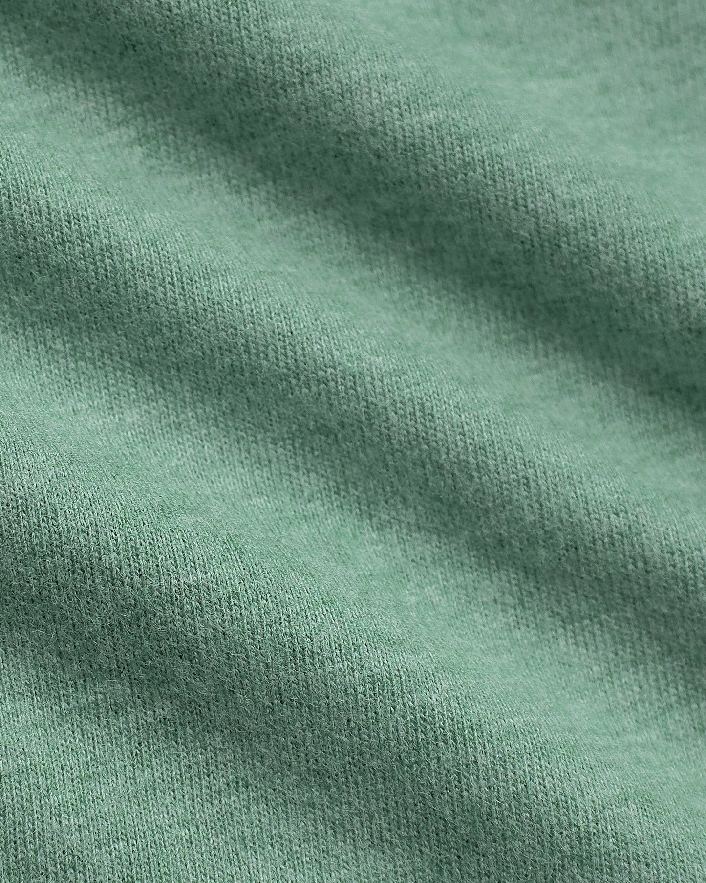 Light Heather Greenery Classic Crew Neck