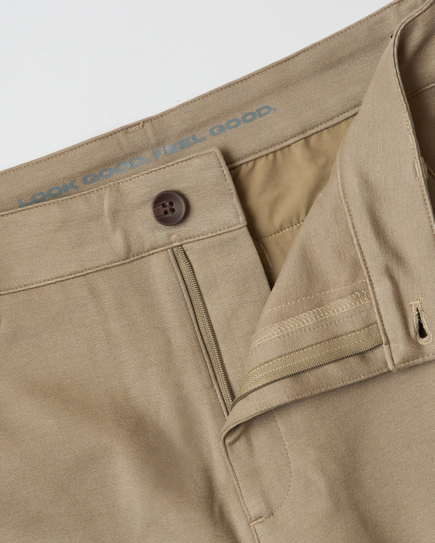 Carbon & Khaki Slim Comfort Knit Chino 2-Pack