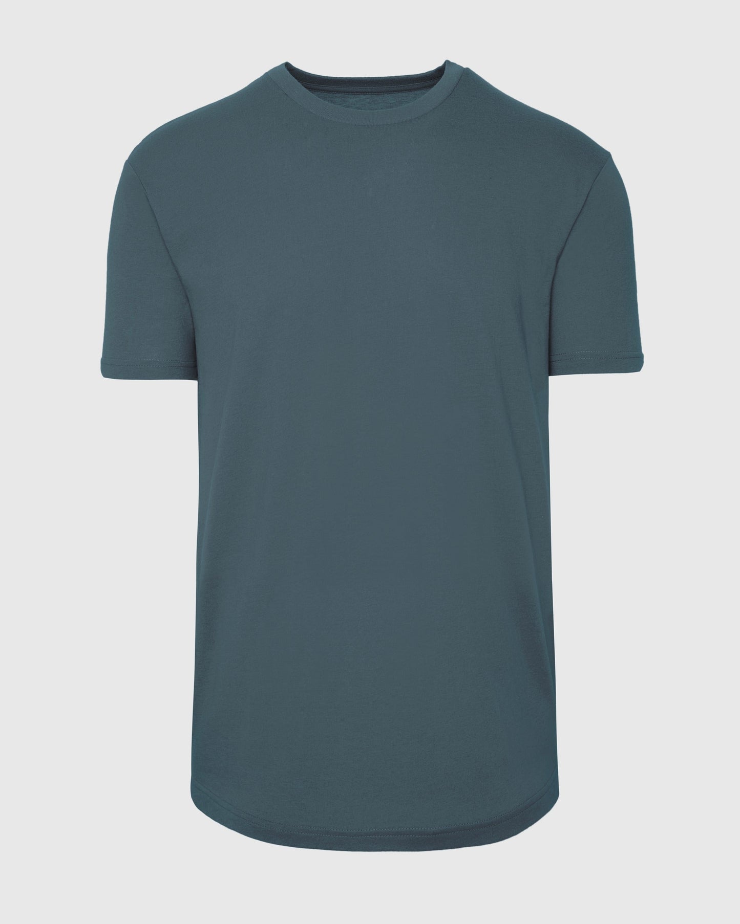 Neptune Curved Hem Classic Crew Neck