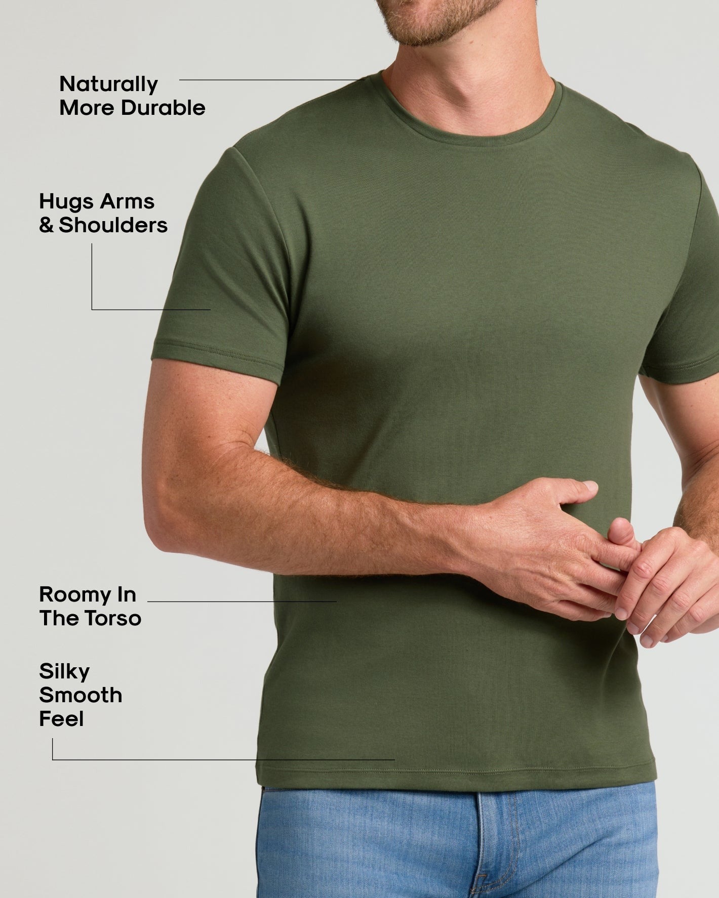 All Grove Pima Cotton Blend Crew 7-Pack