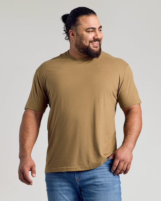 Tan 499 Classic Crew Neck