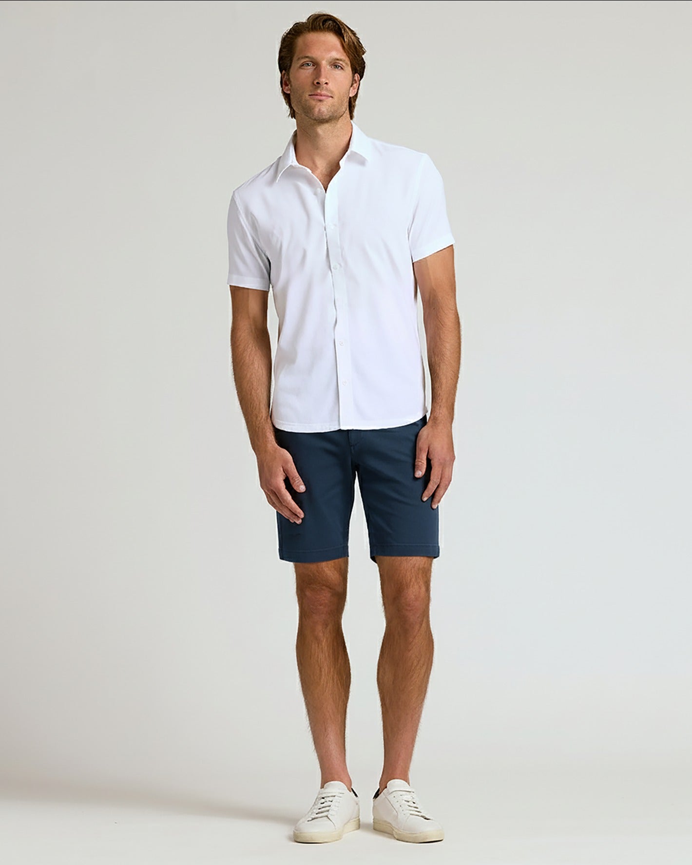 7" Navy Chino Shorts 2.0