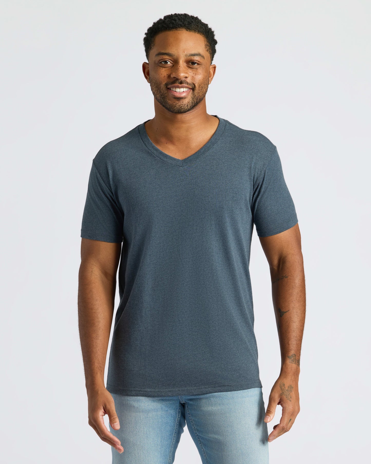 White Classic V-Neck 3-Pack