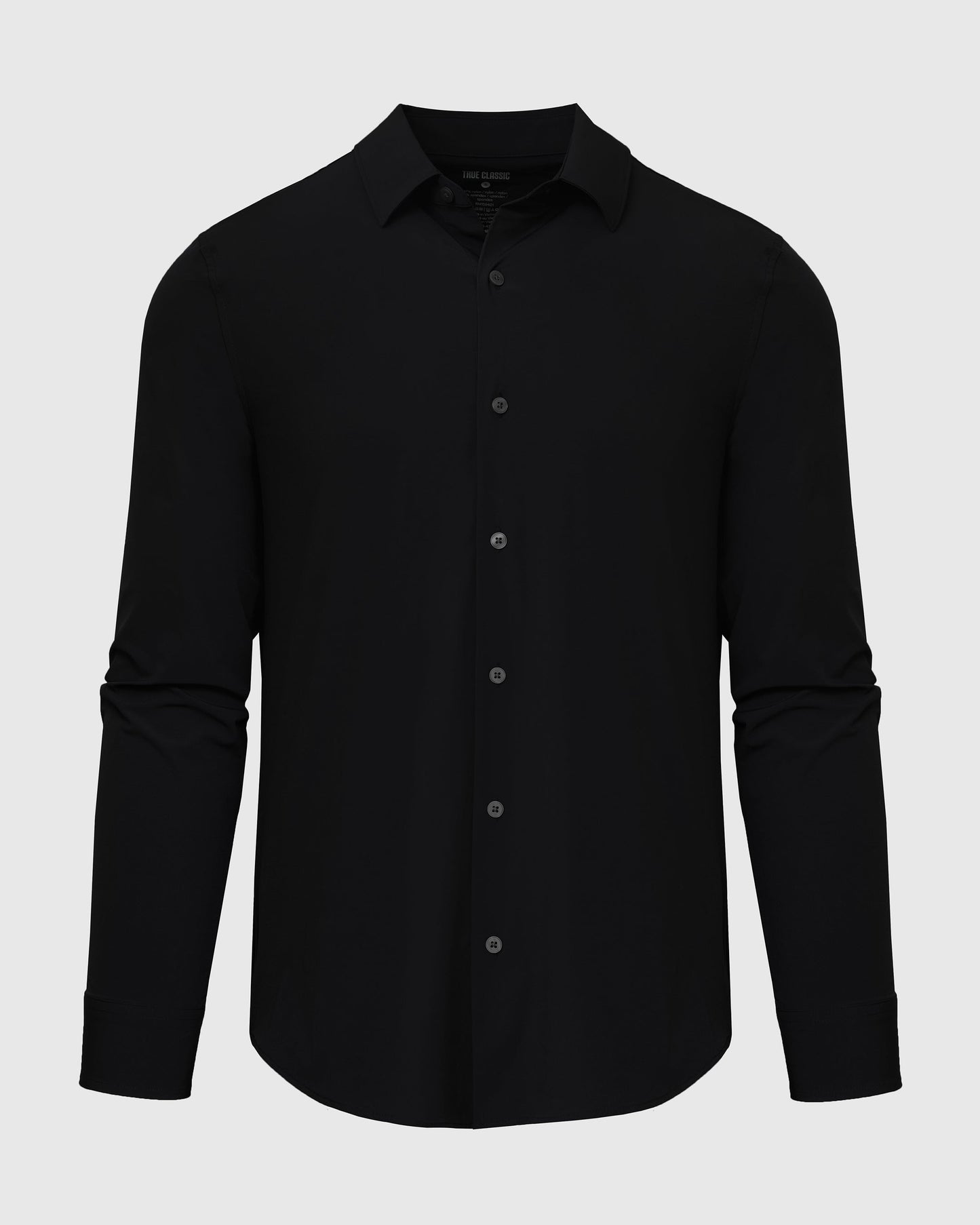 Black Lightweight Dress Shirt
