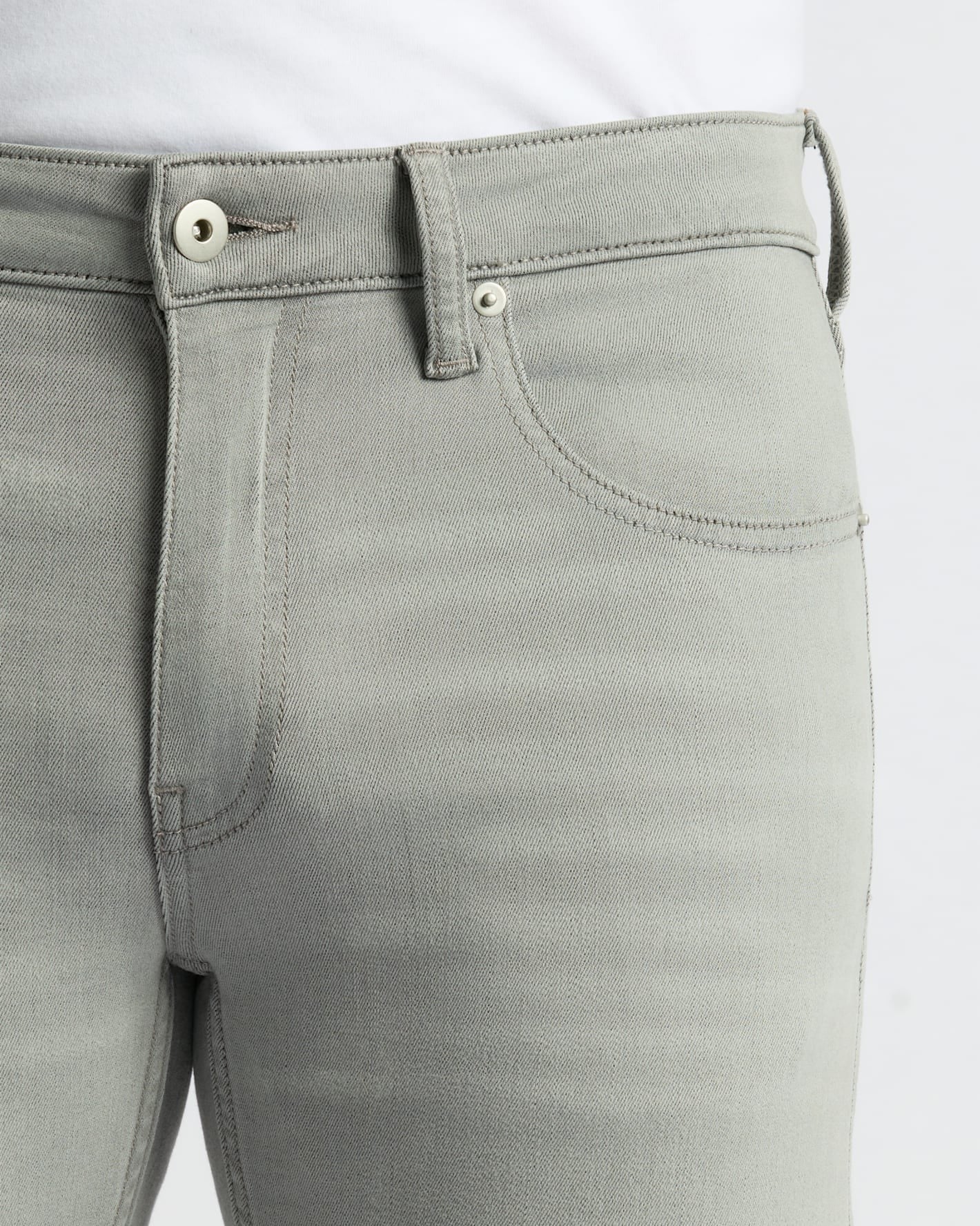 Medium Gray Wash Slim Comfort Stretch Jeans