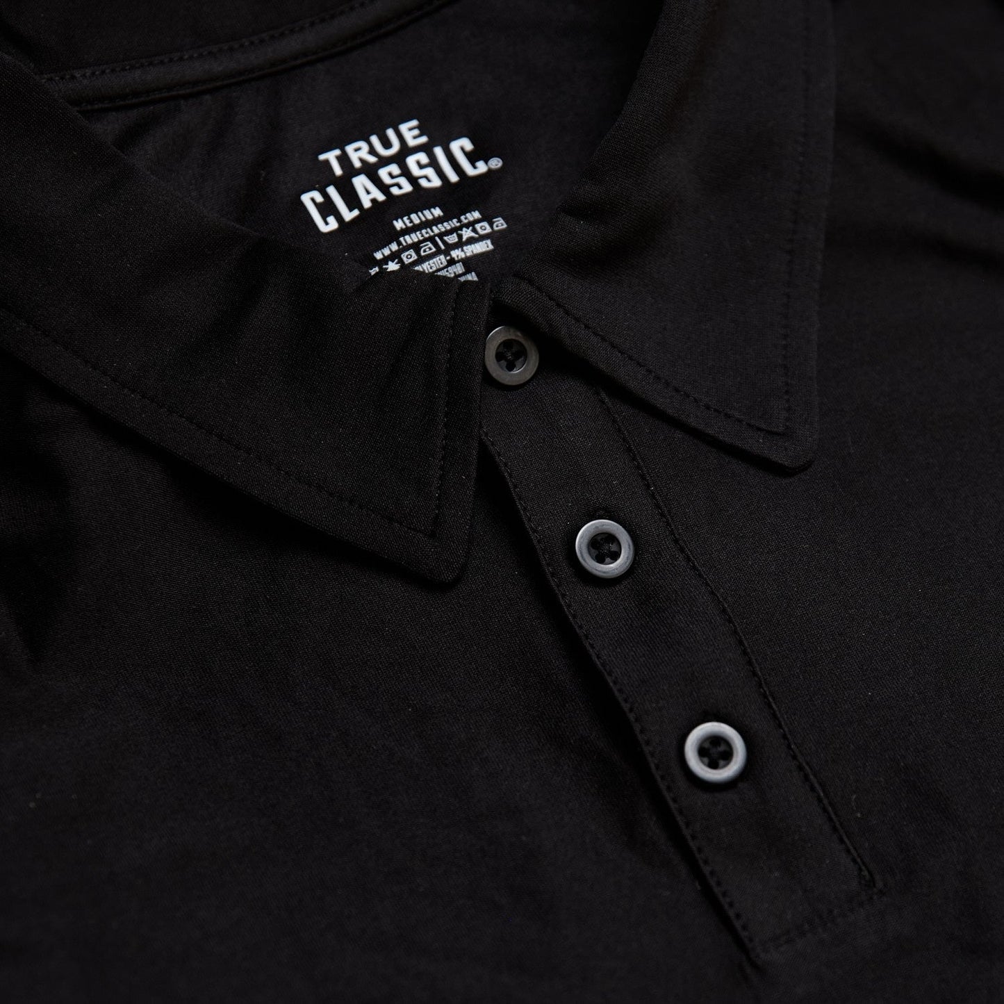 Black Active Polo 3-Pack