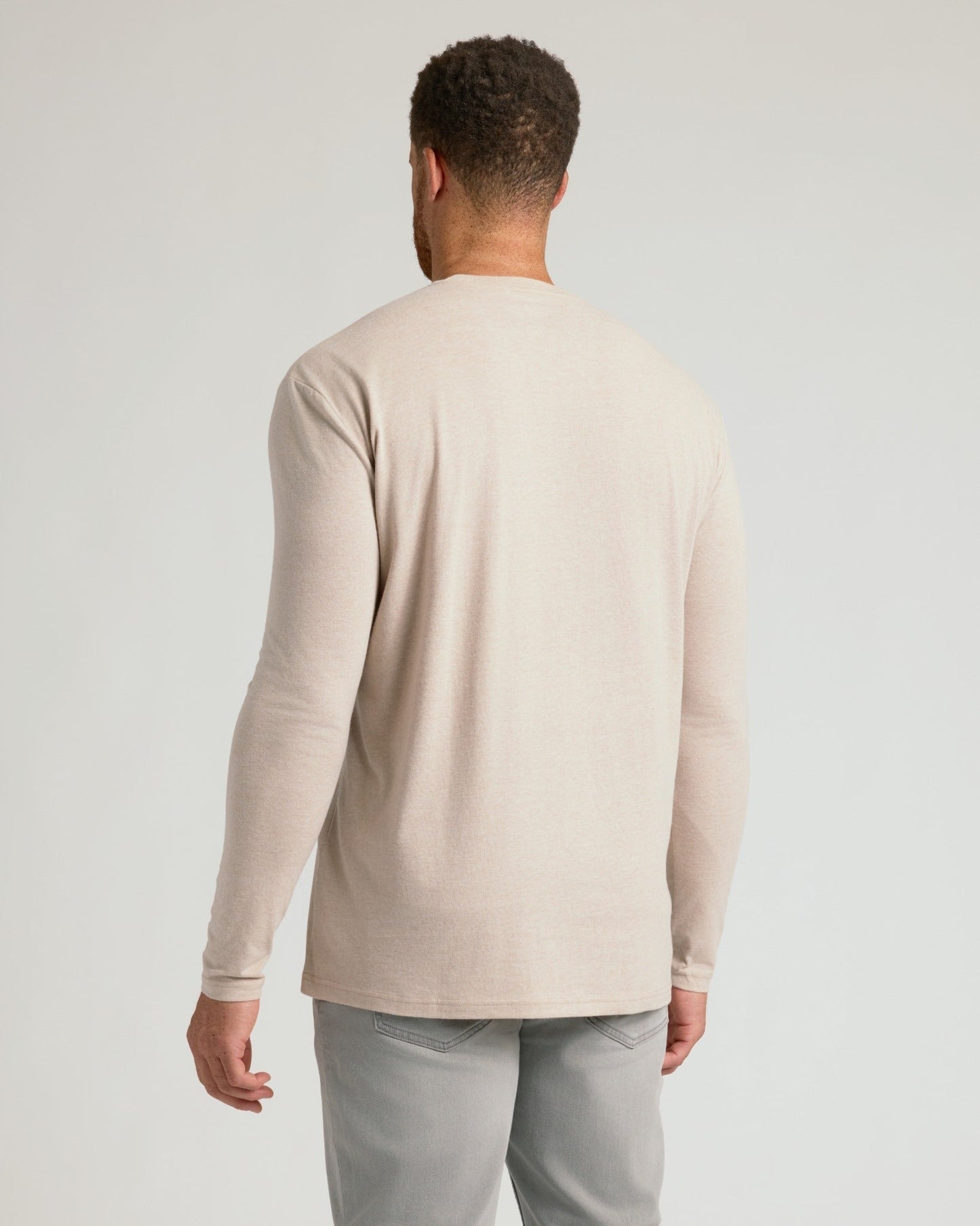 Heather Truffle Tall Long Sleeve T Shirt