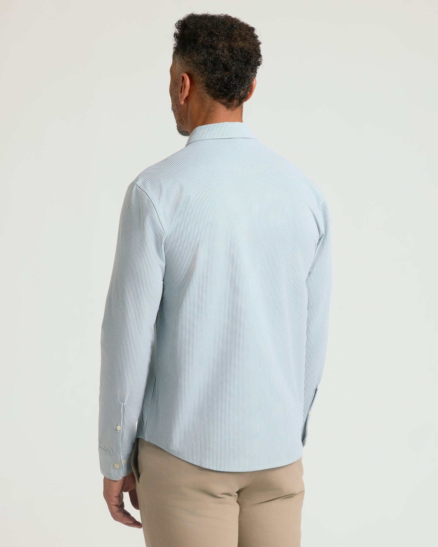 Juniper Stripe Classic Stretch Oxford 2.0