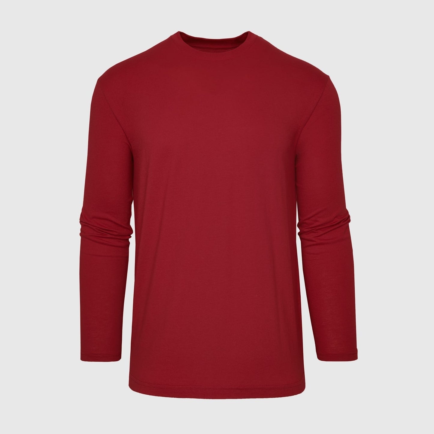 Crimson Long Sleeve Crew Neck