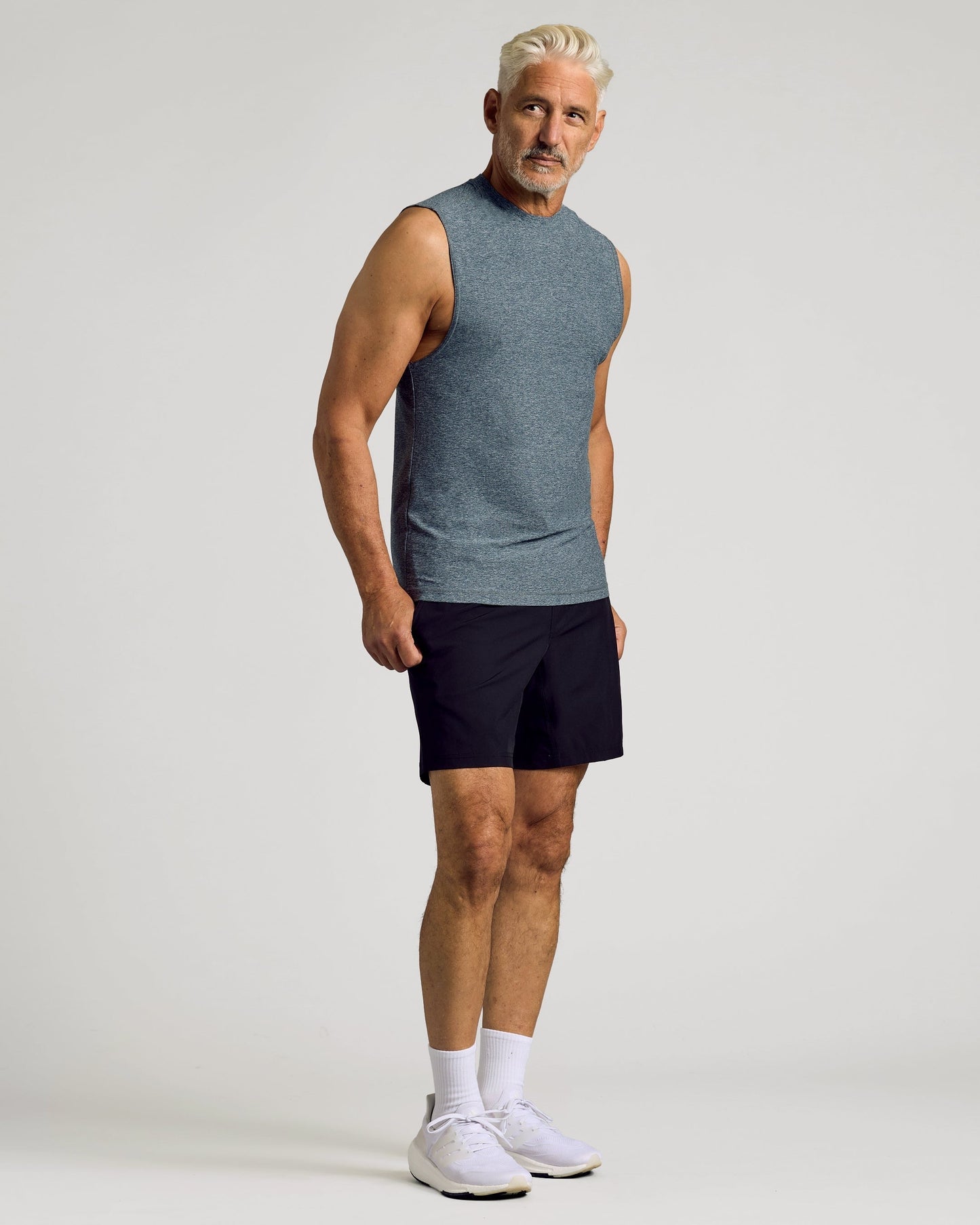 Sleeveless Active Muscle Tee 3-Pack