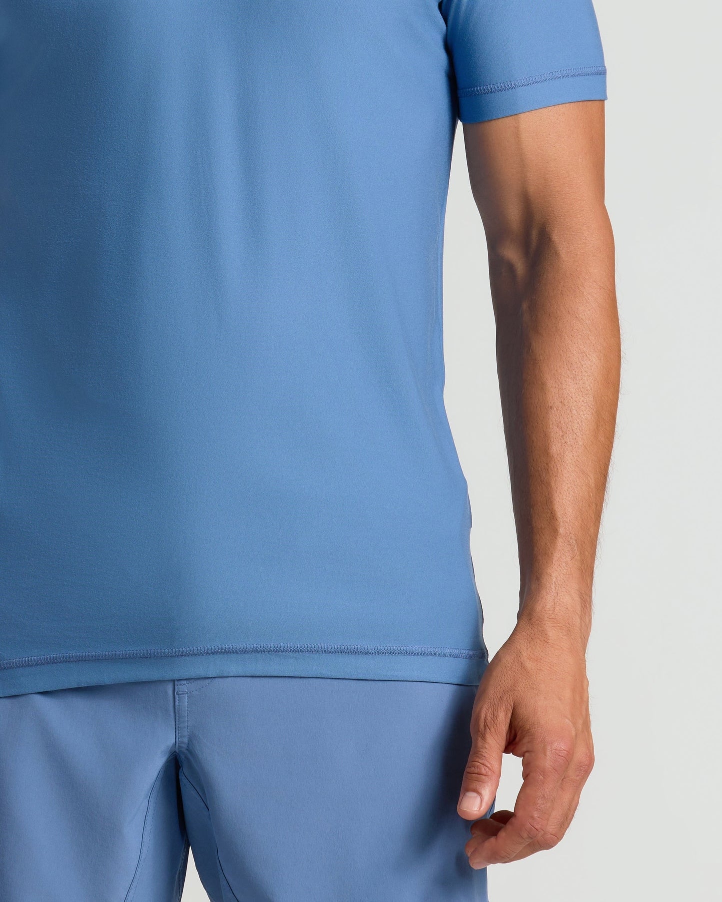 Azul Active Crew Neck Tee