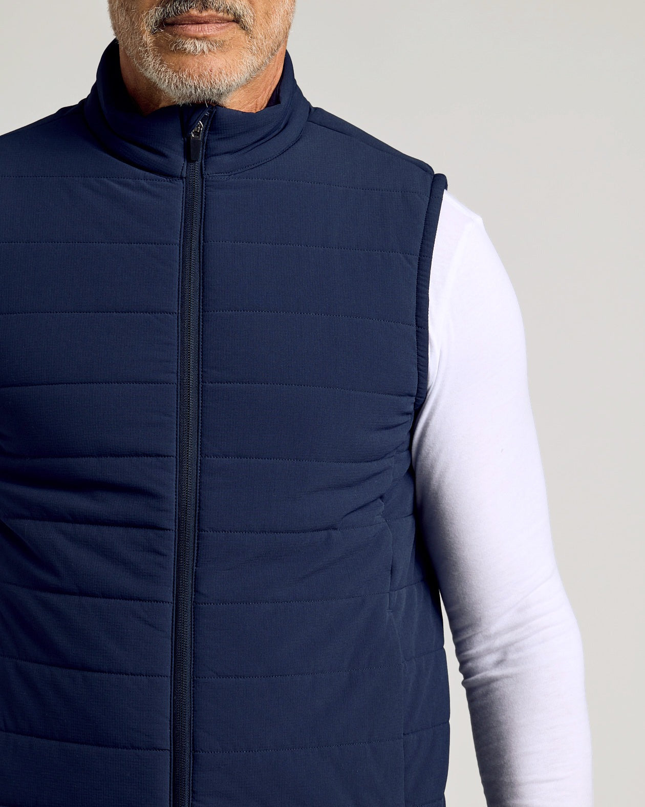 Navy Puffer Vest