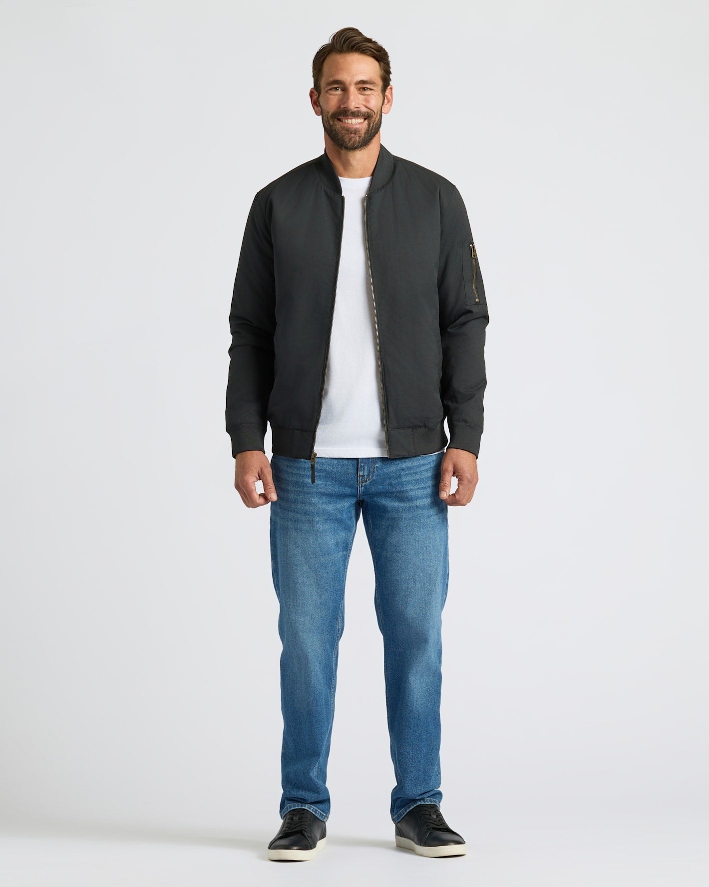 Black Bomber Jacket