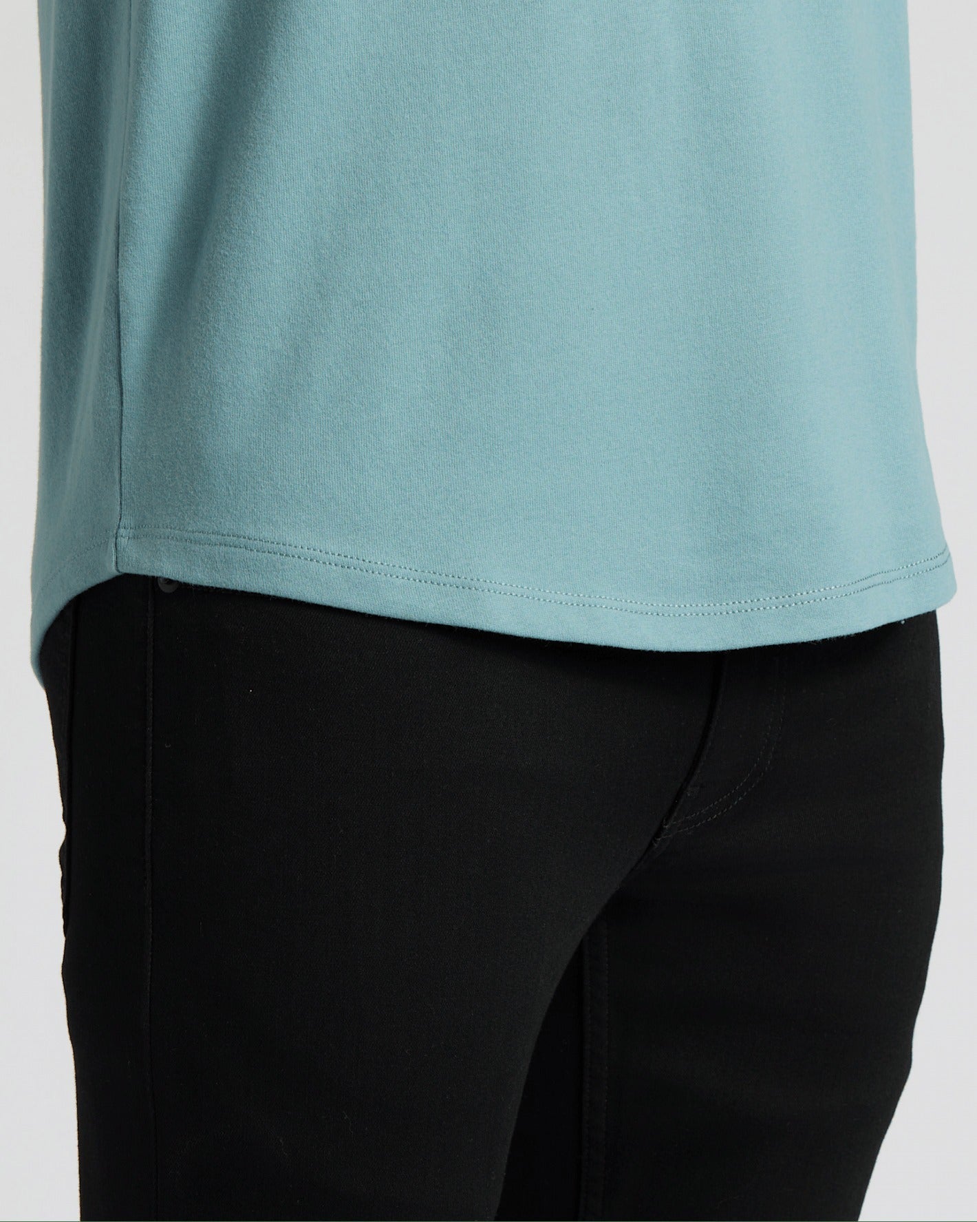 Citadel Heavyweight Curved Hem Henley