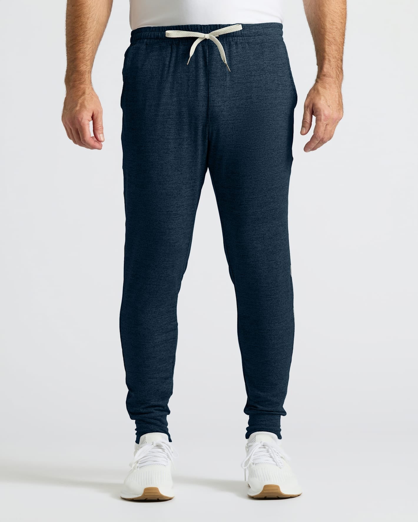 Black & Dark Heather Navy Active Jogger 2-Pack