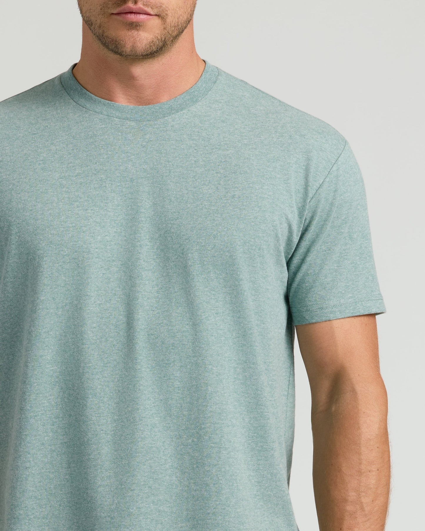 Heather Balsam Classic Crew Neck
