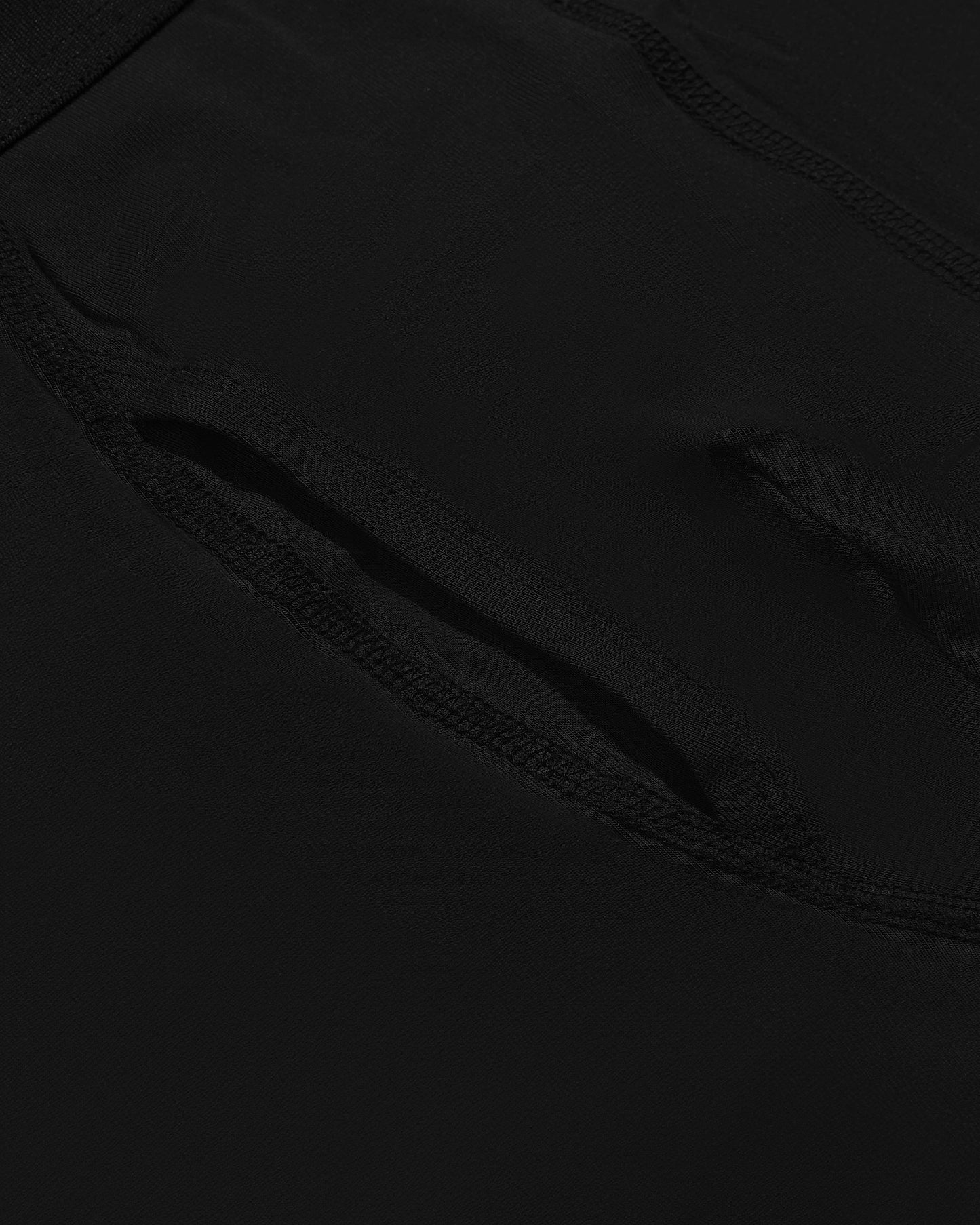 Black Boxer Briefs W/ Fly 3-Pack