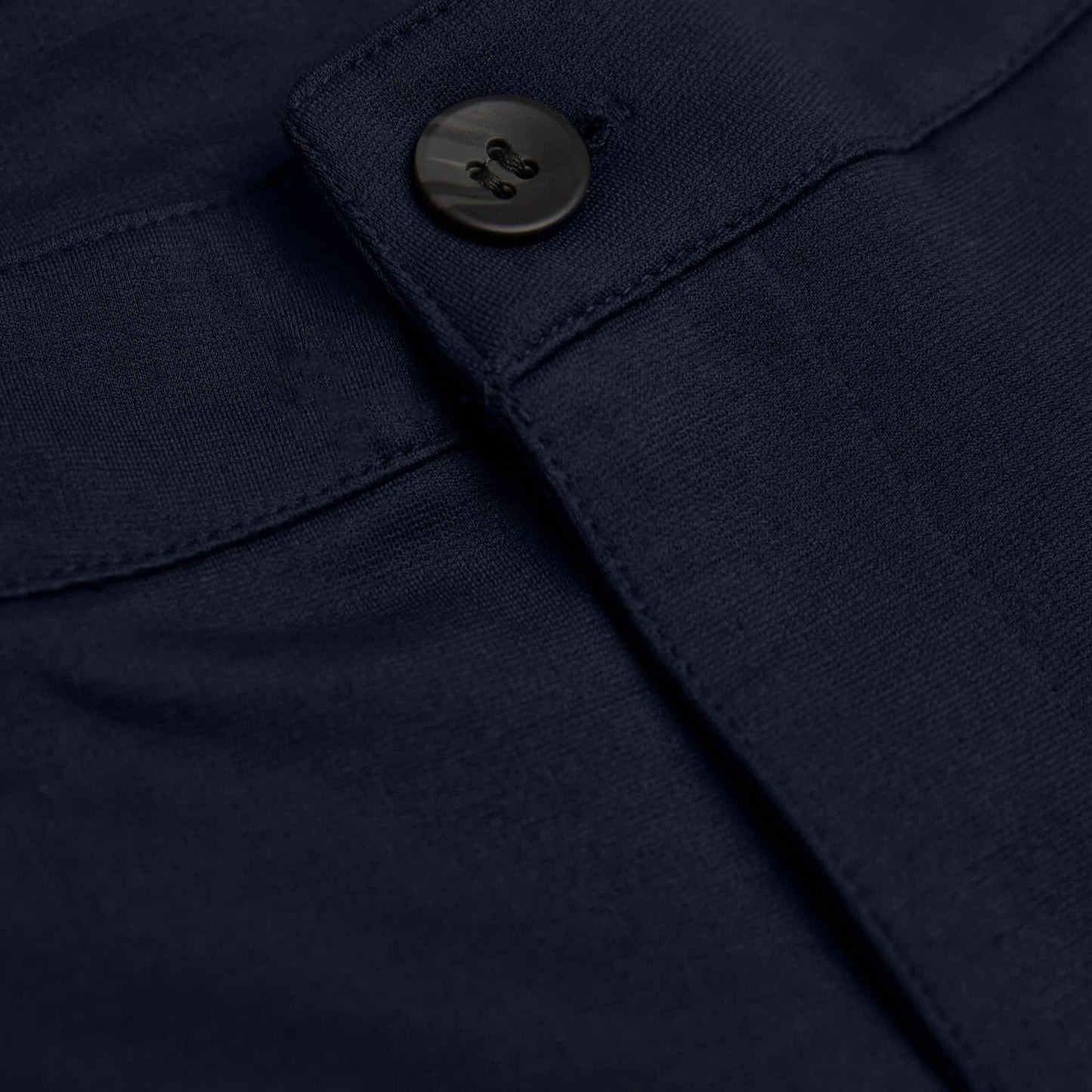 Navy Comfort Chino Short