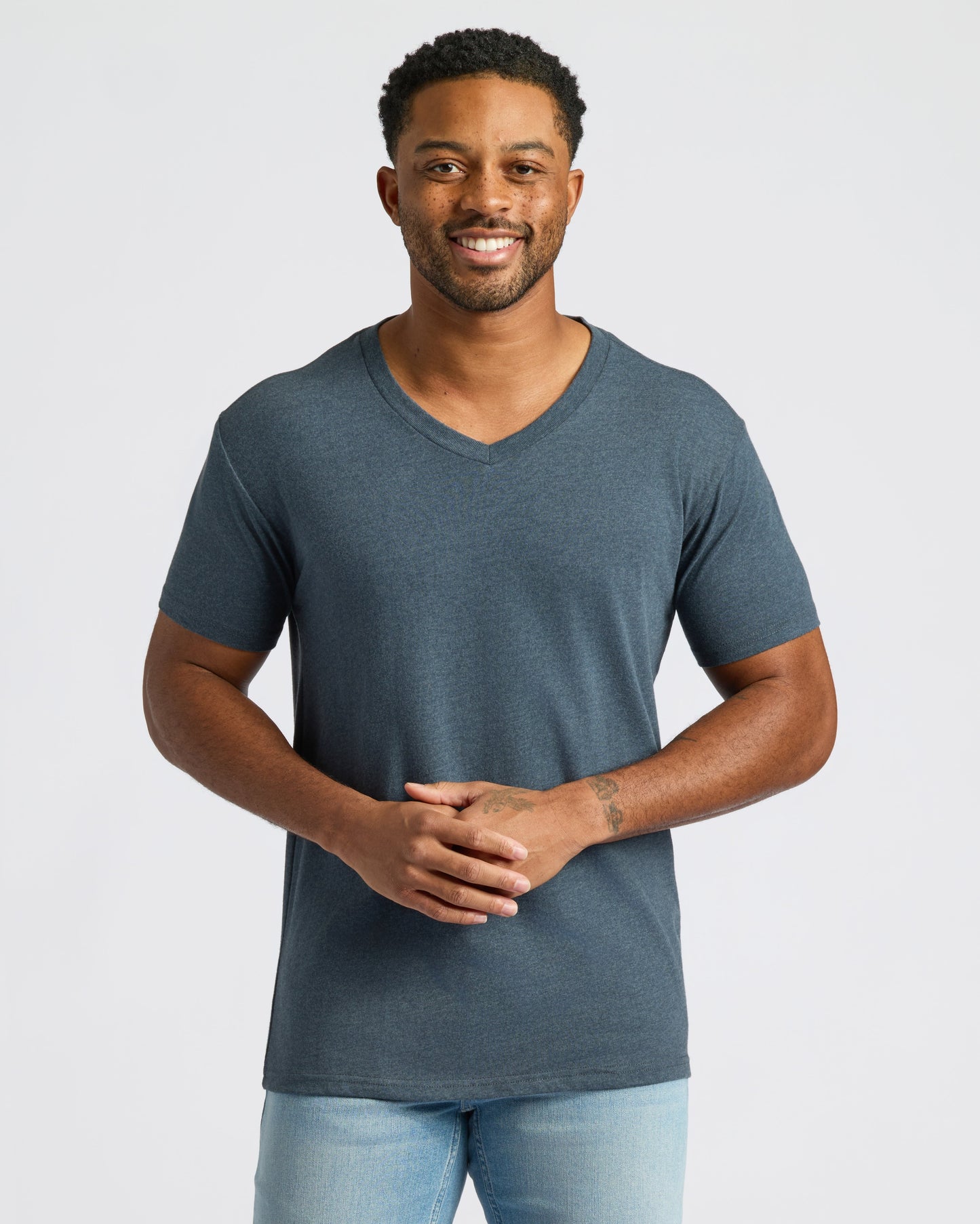 White Classic V-Neck 3-Pack