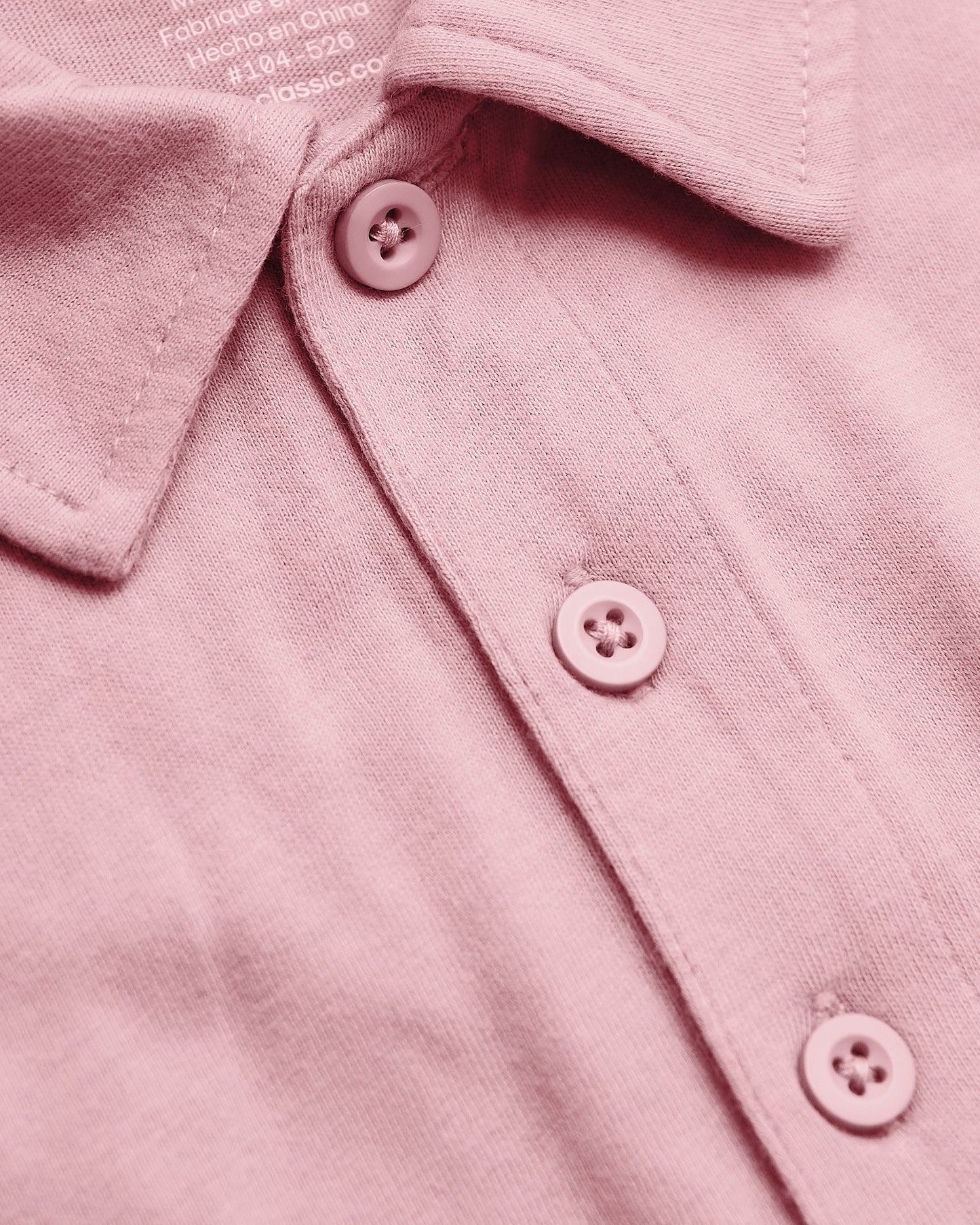 Light Heather Boysenberry Classic Polo