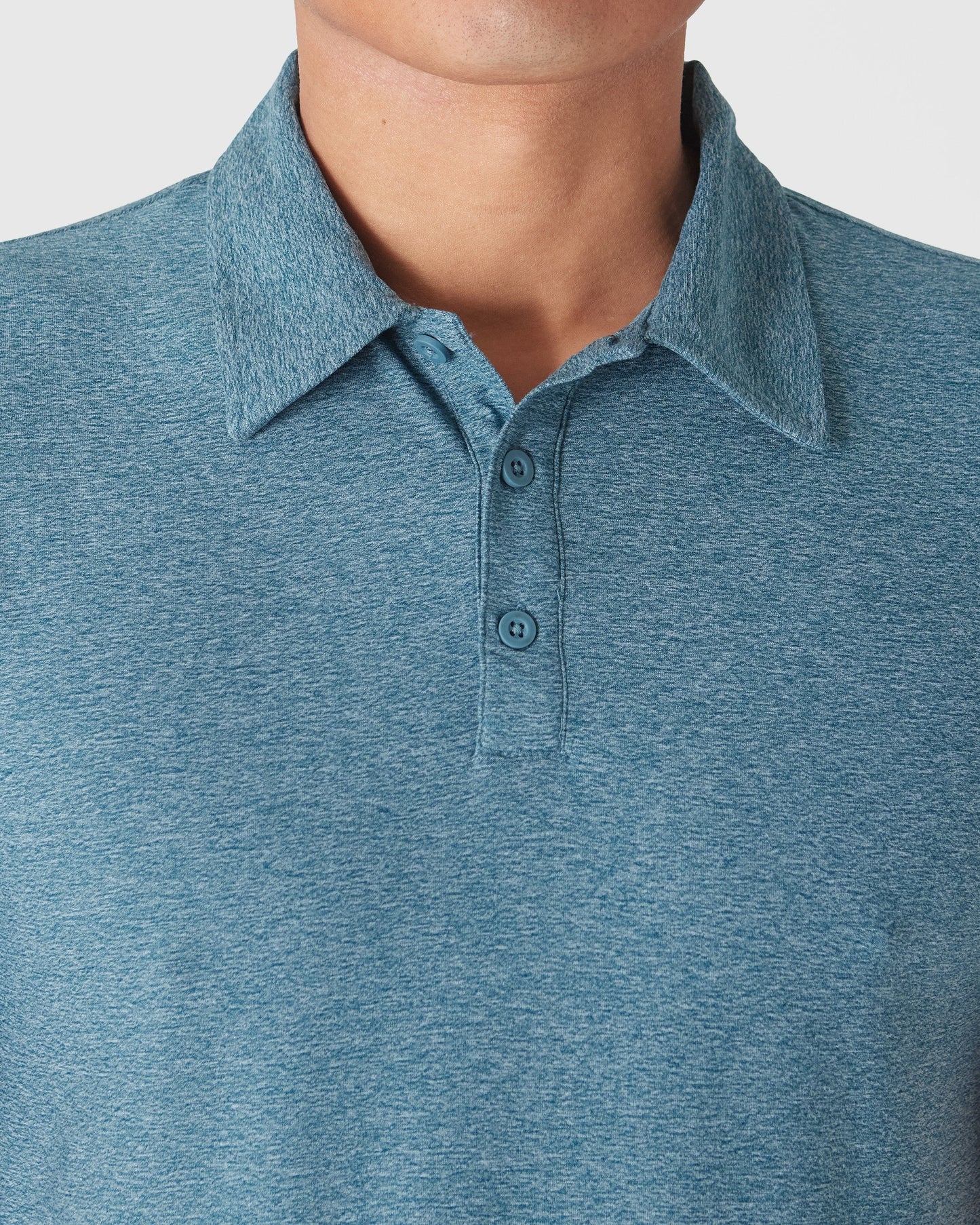 Heather Centurion Short Sleeve Active Polo